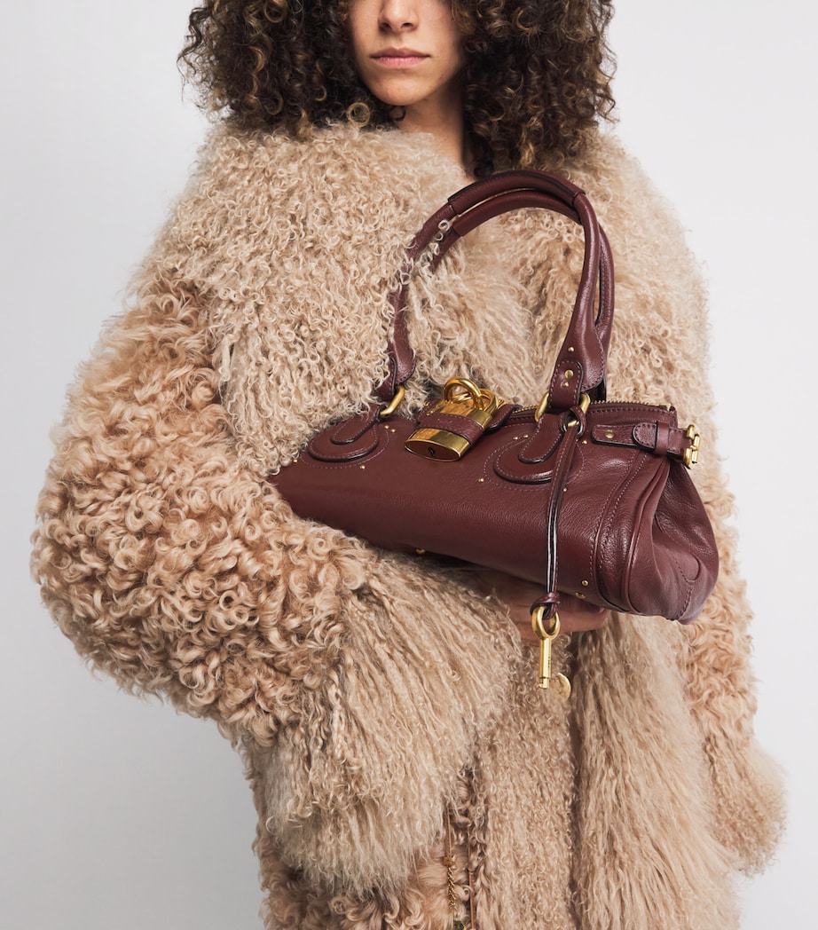 Leather Paddington Shoulder Bag CRAFTY BROWN Image 2