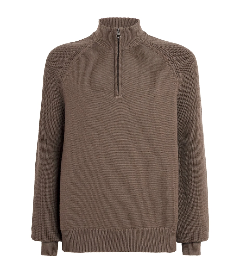 Merino Wool Aspect Sweater MJRBNMAJOR BROWN Image 1