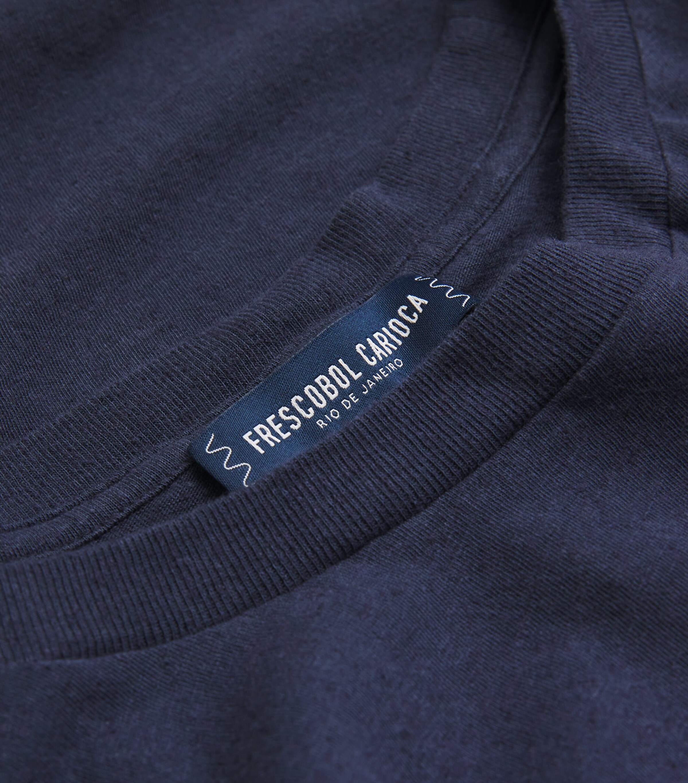 Cotton-Linen T-Shirt MIDNIGHT BLUE Image 10