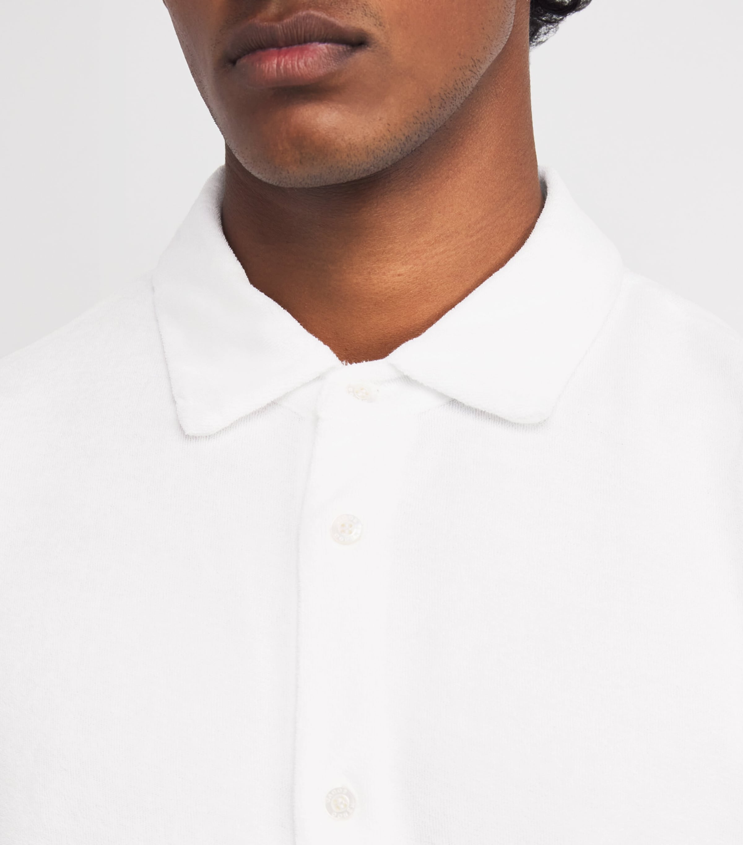 Terry Short-Sleeve Shirt A00 Image 6