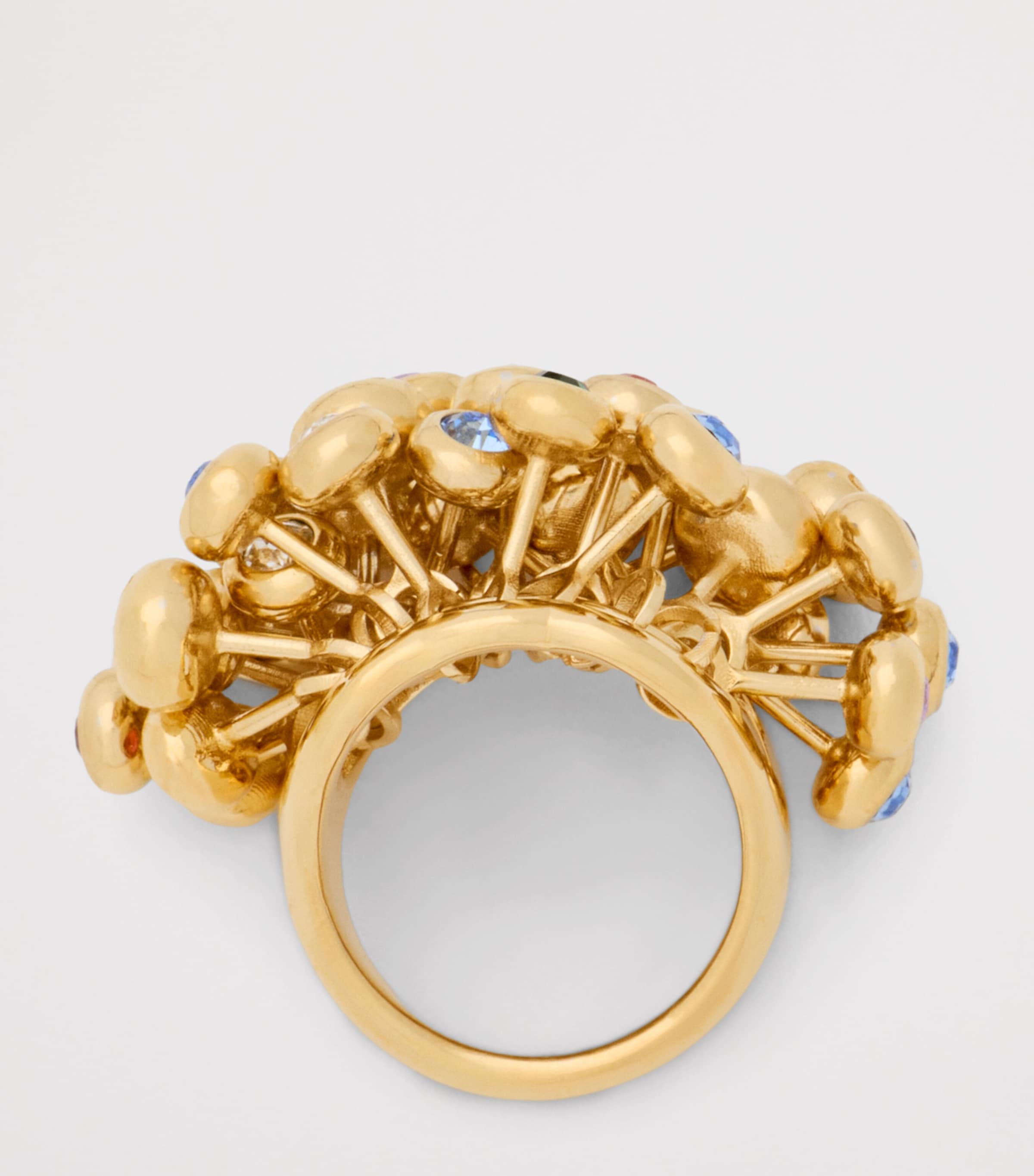 LOEWE Crystal Push Pin Ring Gold/multicolor Image 3