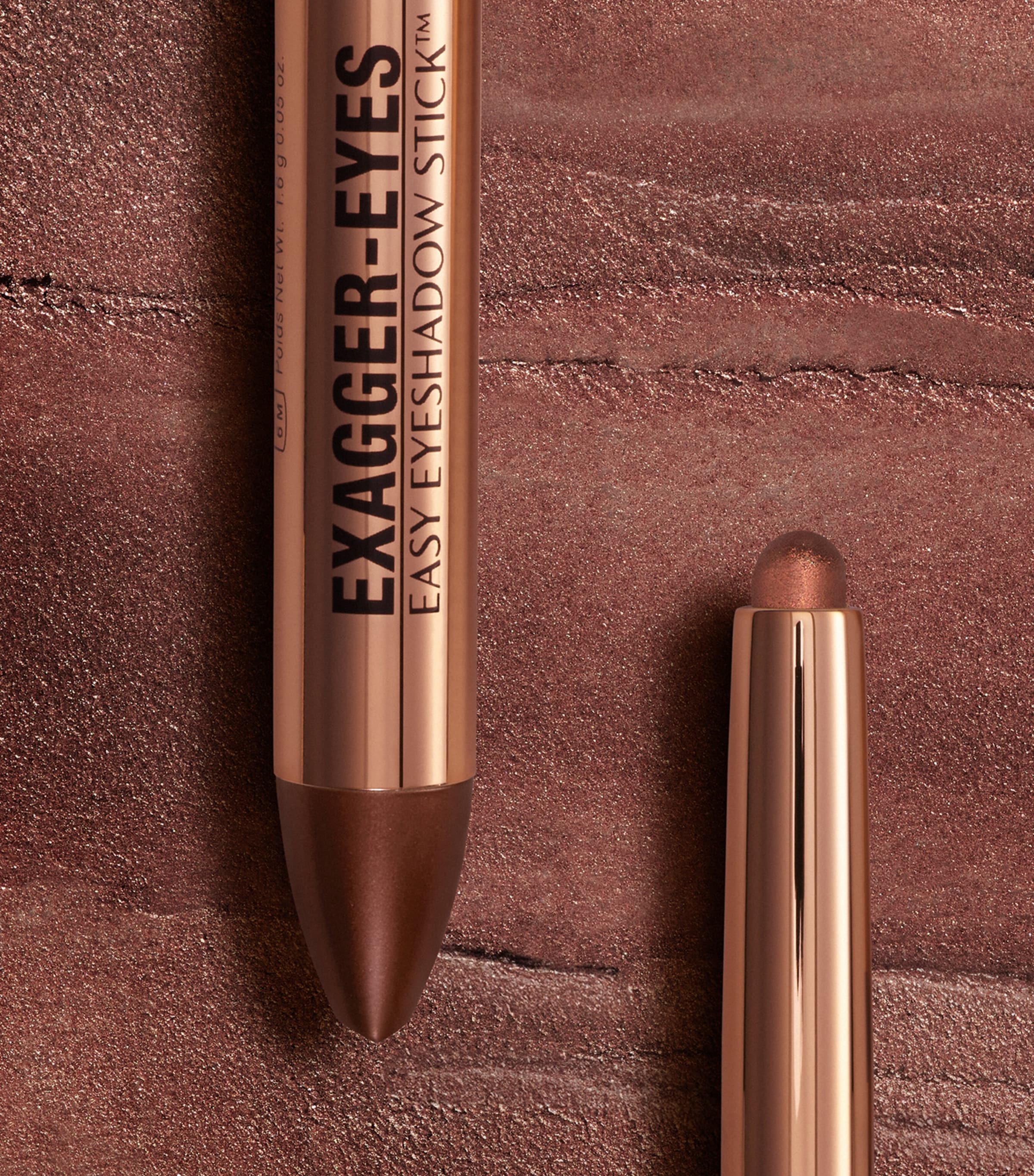Charlotte Tilbury Exagger-Eyes Easy Eyeshadow Stick Bronzed Garnet Image 2