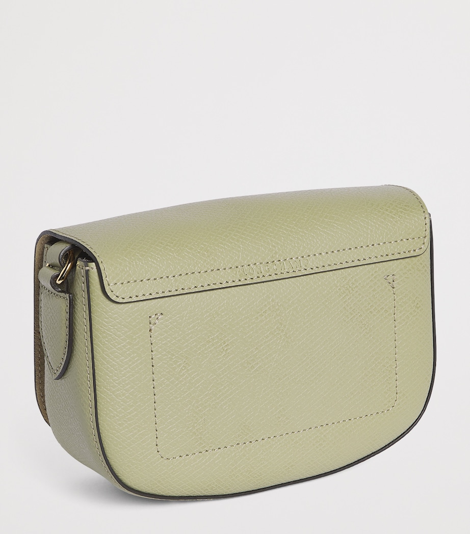 Longchamp Small Leather Épure Cross-Body Bag Amande Image 3