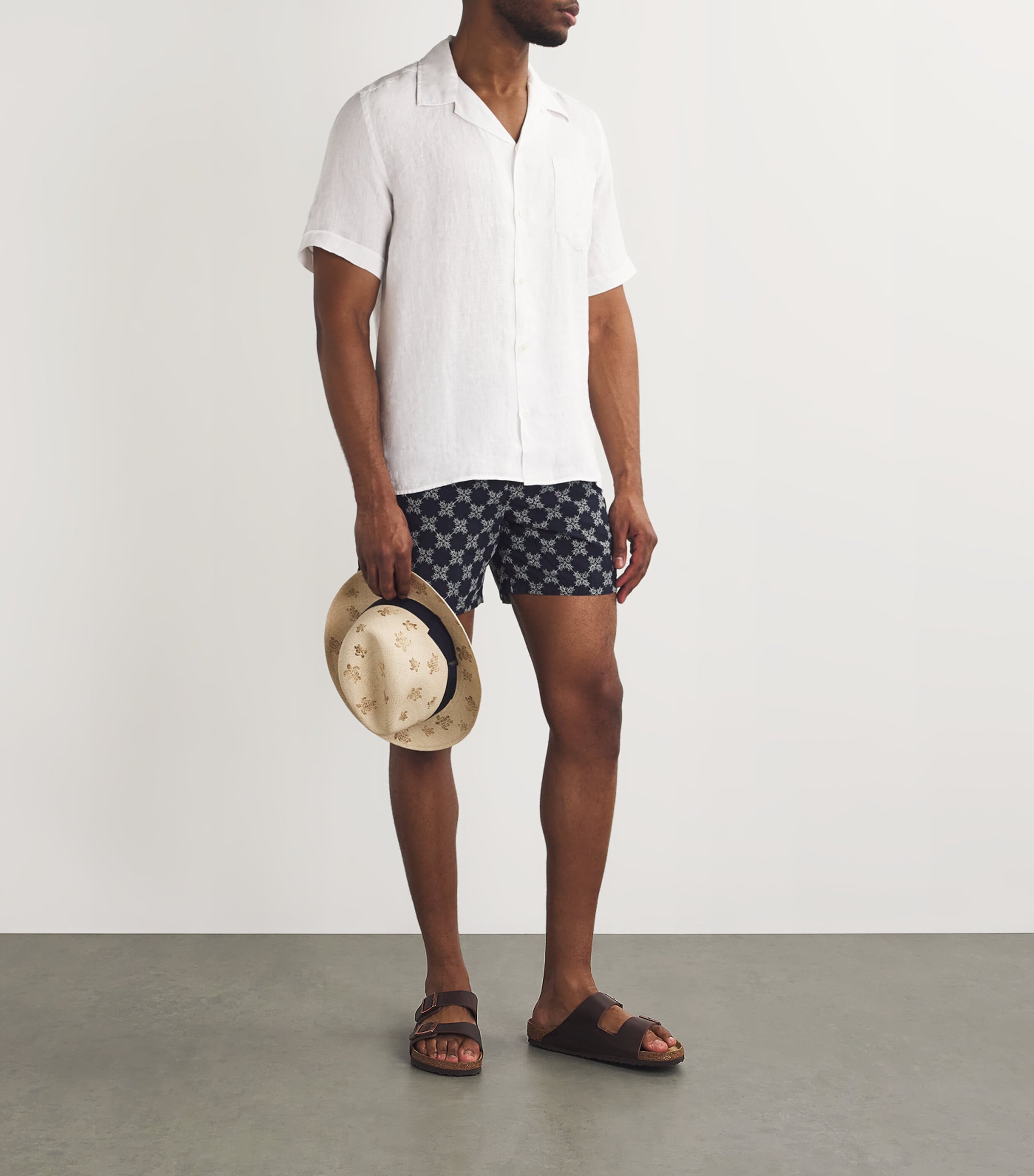 Linen Charli Shirt 010 WHITE Image 2