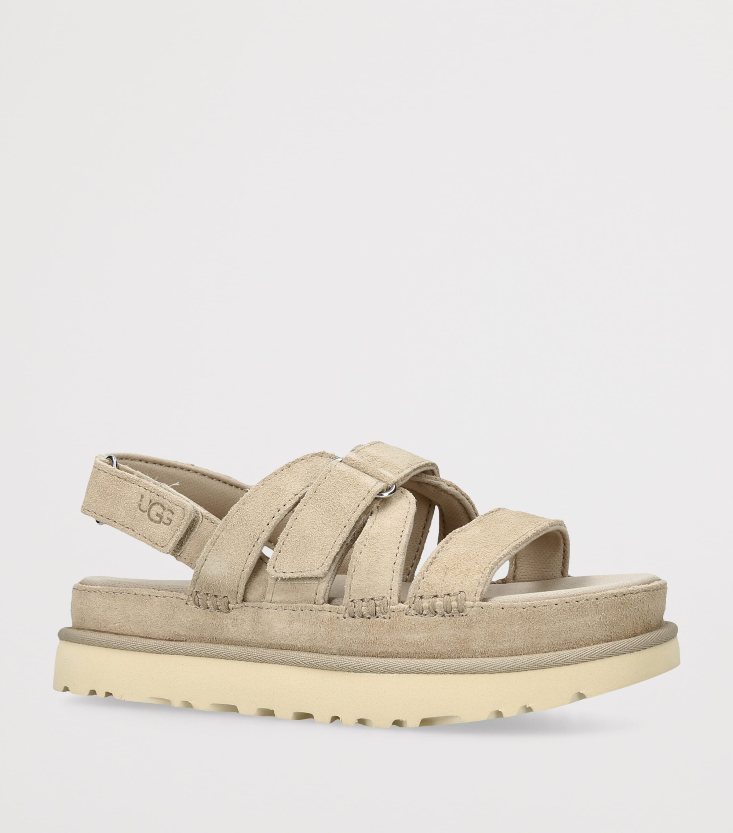 UGG Suede Goldenstar Gleam Sandals Beige Image 3