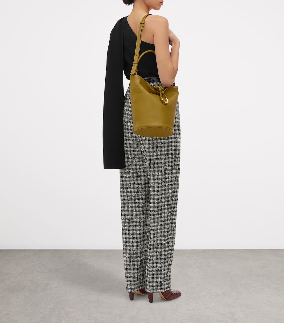 Bottega Veneta Leather Liberta Bucket Bag Image 6
