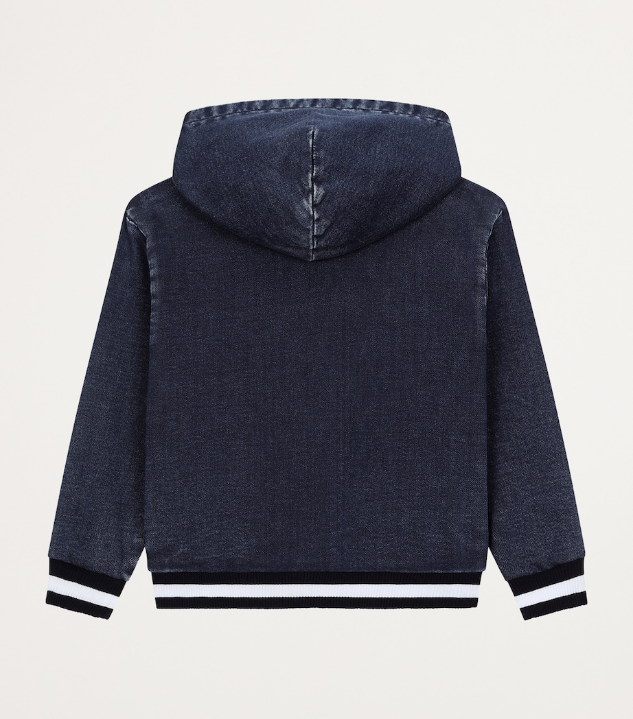 Cotton-Blend Logo Hoodie (8-12 Years) S9000-COMBINED Image 2