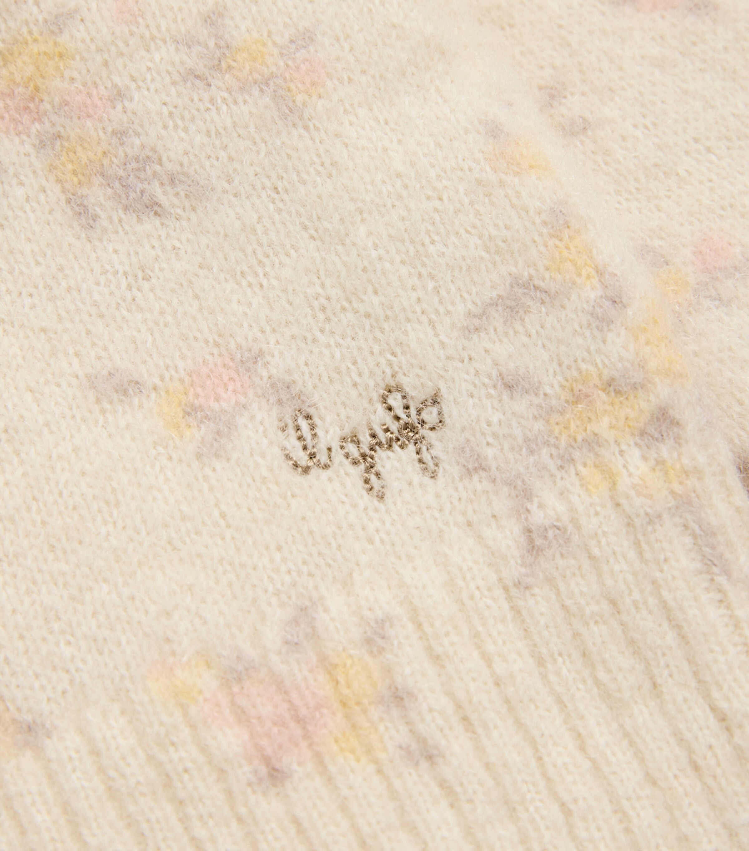 Wool-Blend Floral Print Sweater (2-14 Years) 100MILK Image 3