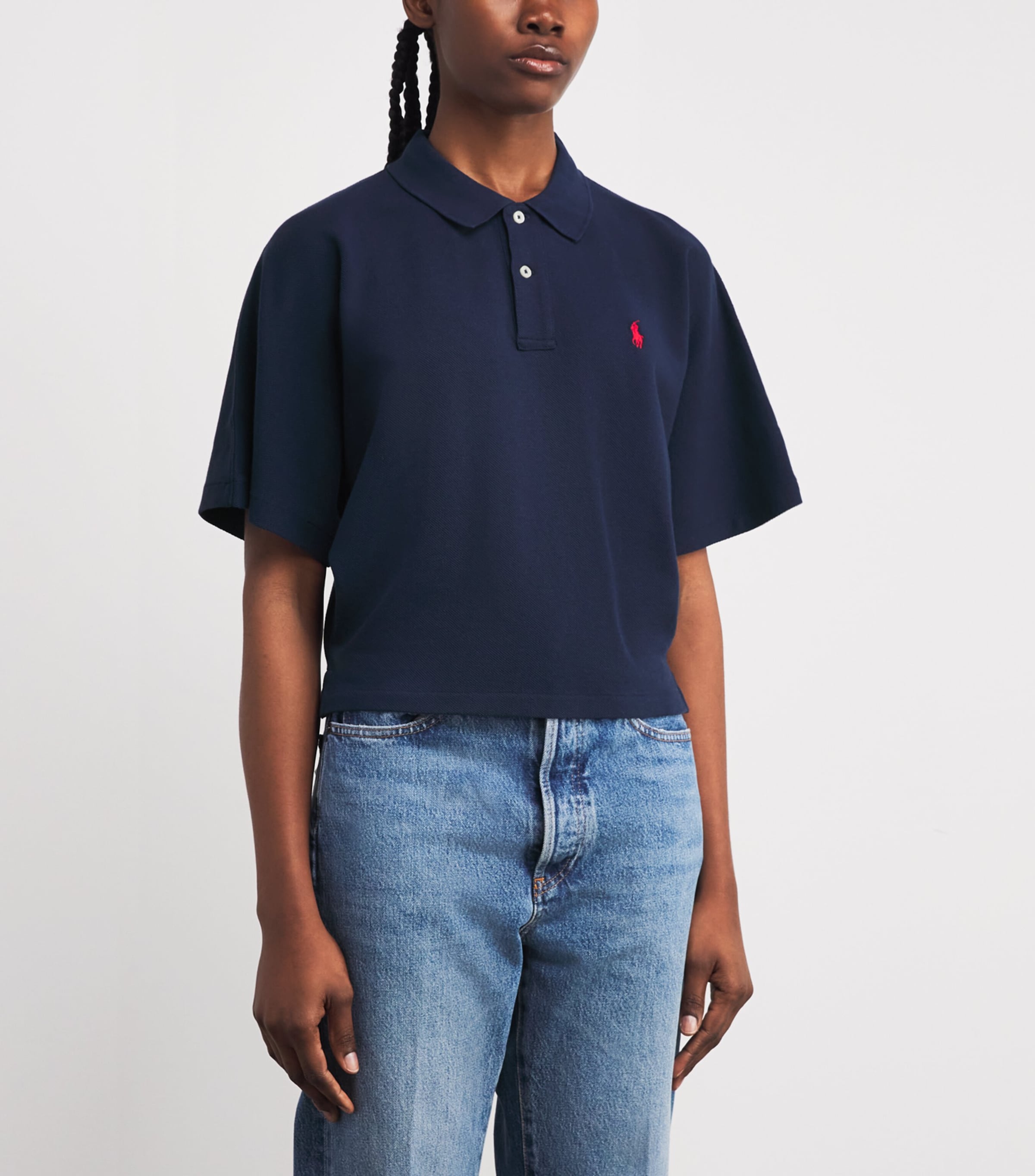 Polo Pony Polo Shirt NEWPORT NAVY Image 3