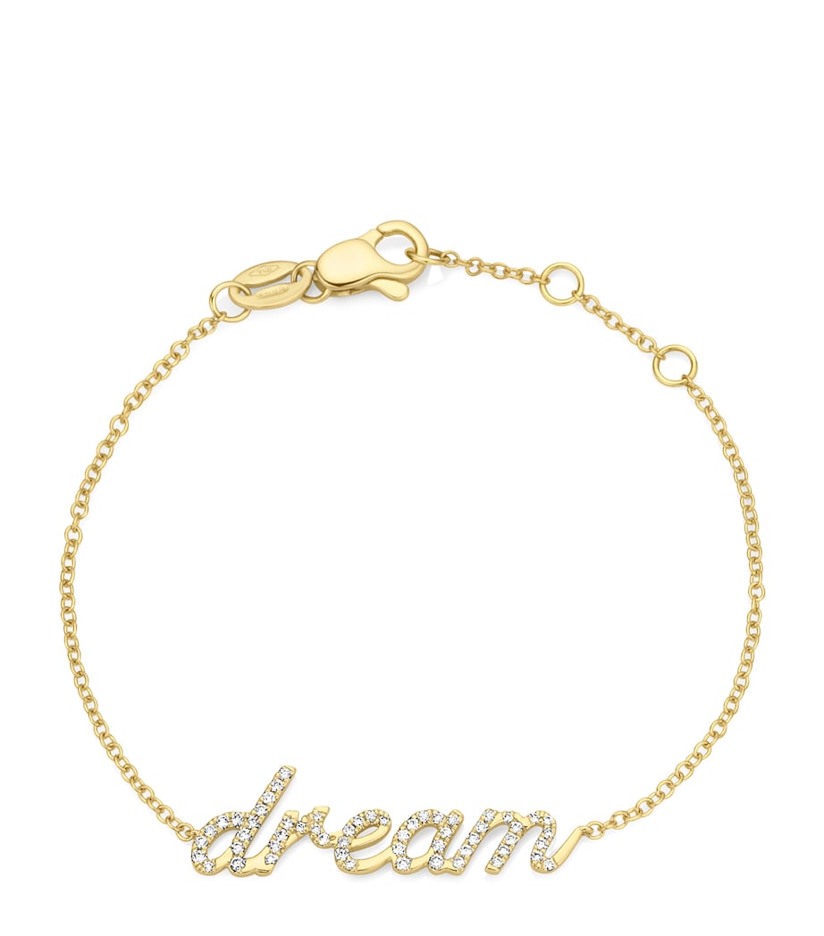 Yellow Gold and Diamond Dream Bracelet GOLD Image 1