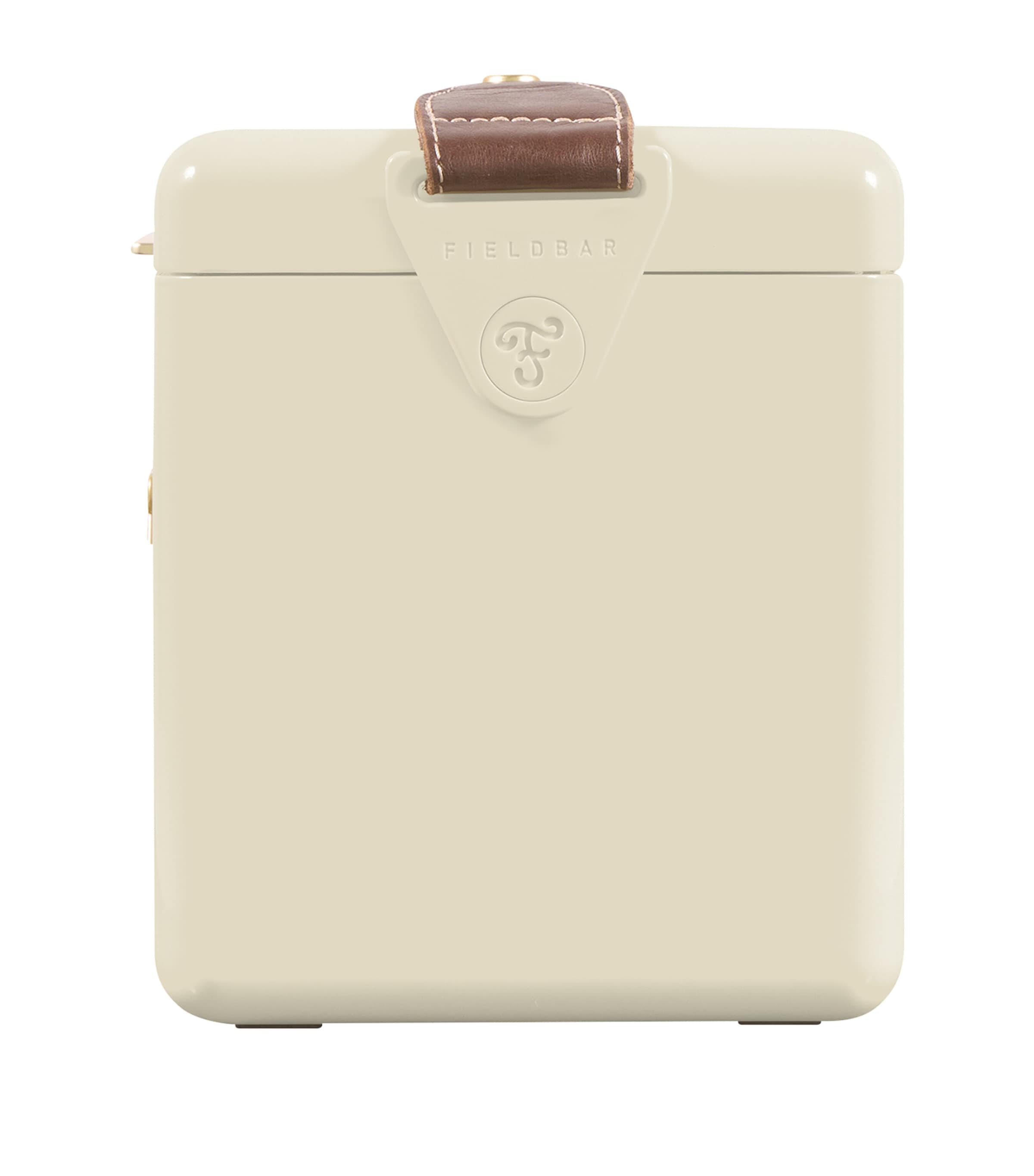 Mini Bar Cooler Box with Leather Sling (4L) WHITE Image 9