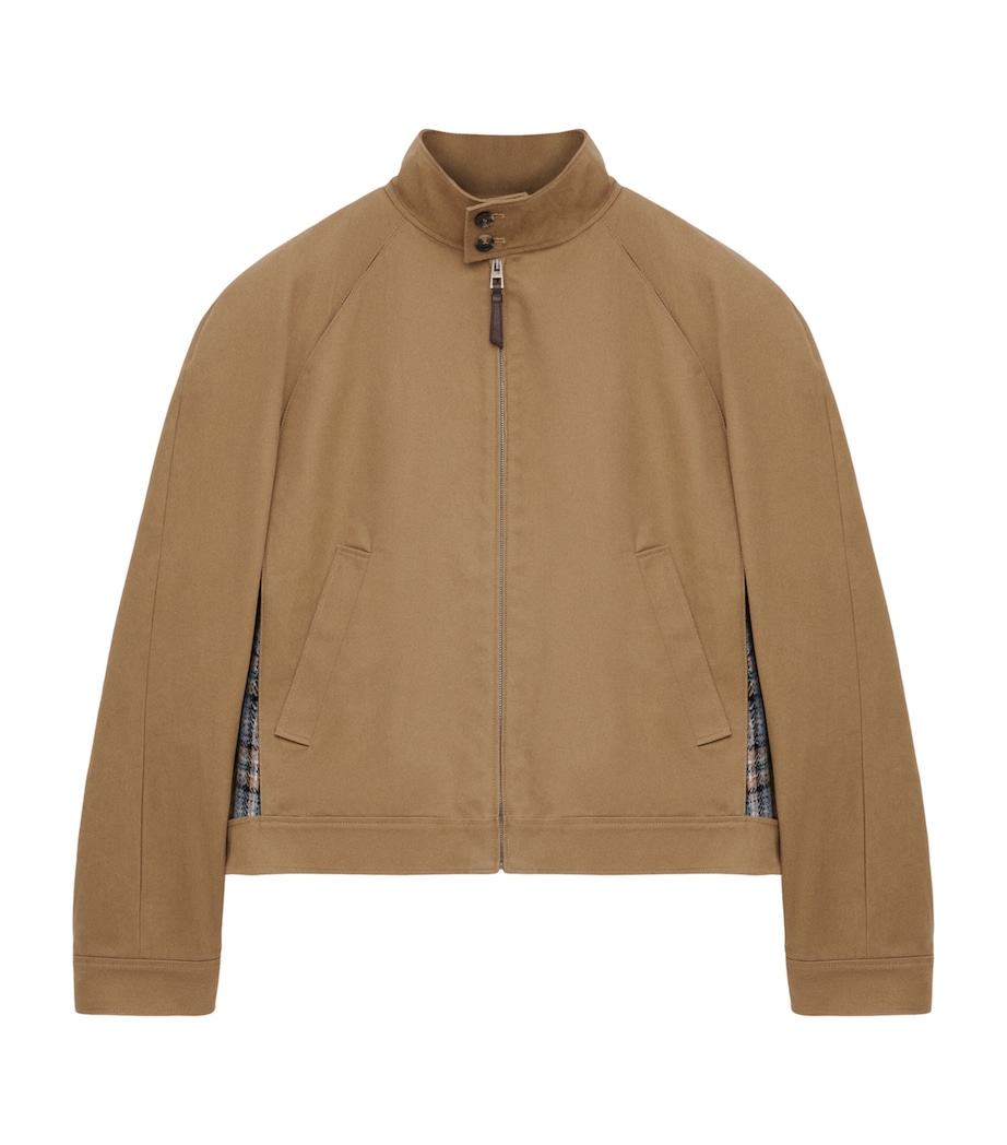 Wool-Cotton-Blend Jacket BEIGE Image 1