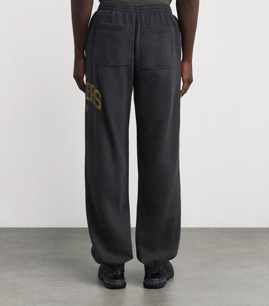 Cotton Owners Club Wide-Leg Sweatpants FADED BLACK Image 4