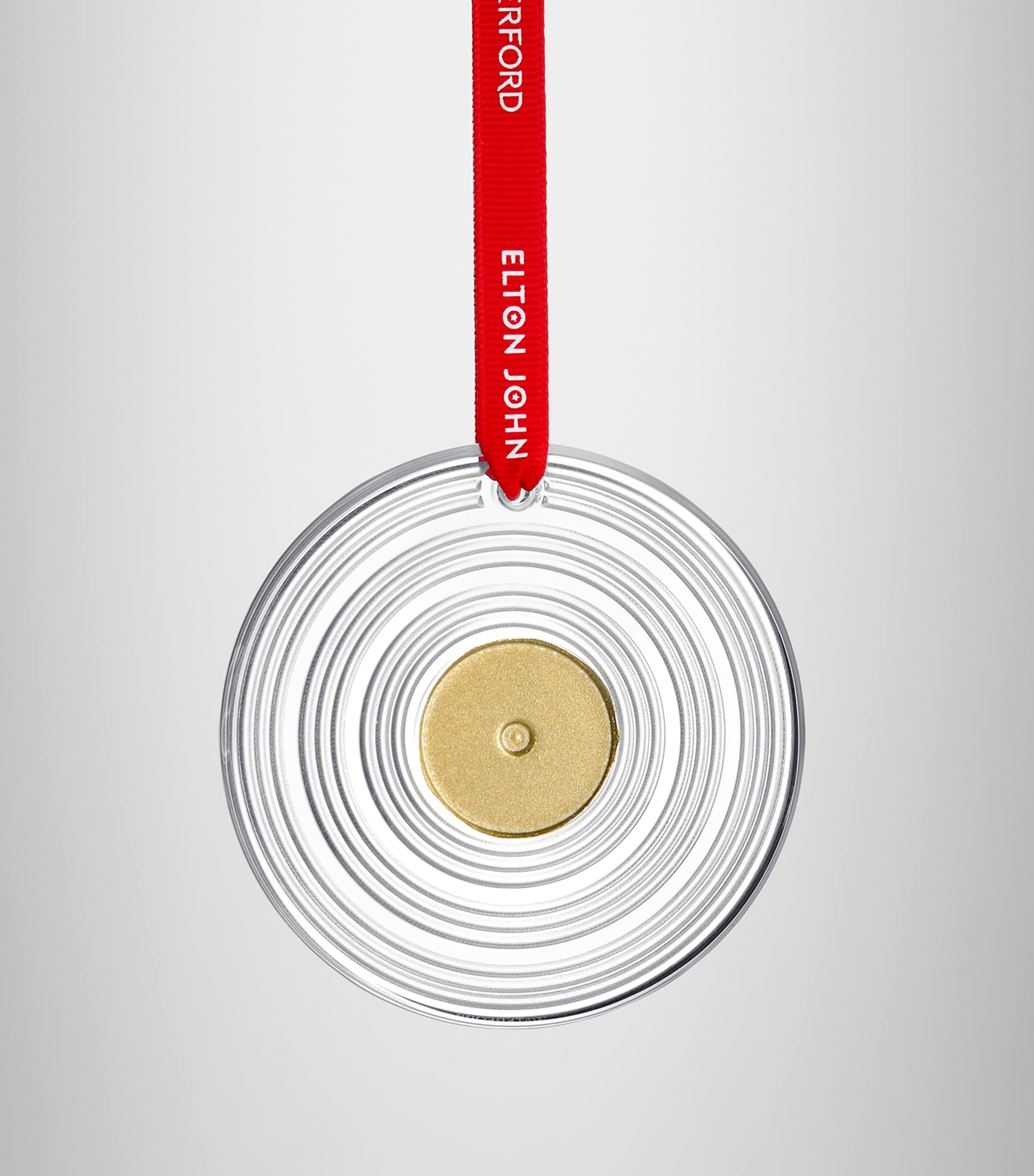 Elton John Vinyl Ornament CLEAR Image 4