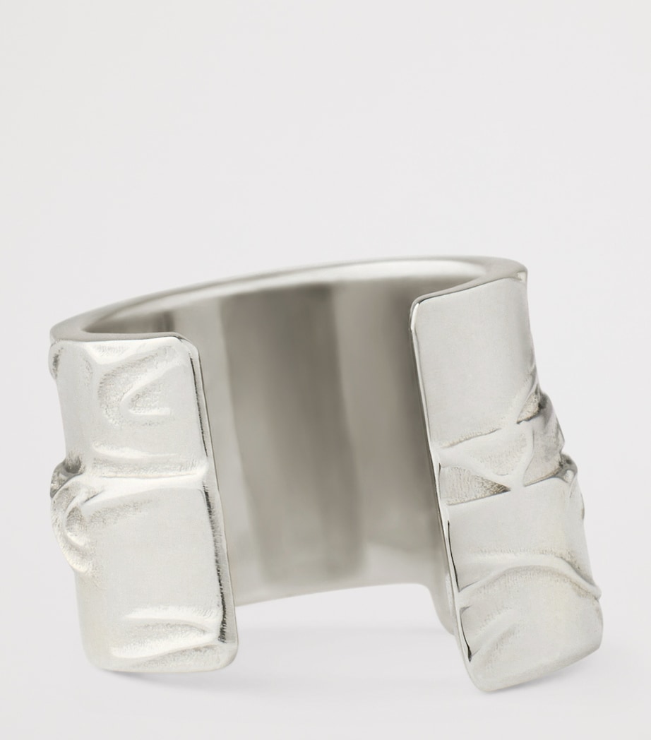 Signature Tape Ear Cuff ANTIC SILVERY Image 4