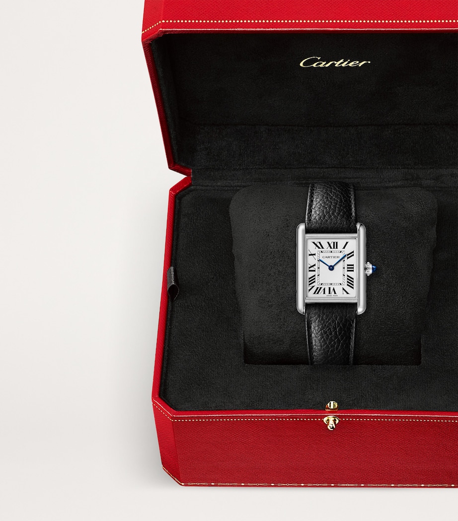 Cartier Large Steel Tank Must Watch 25.5mm Silver Image 3