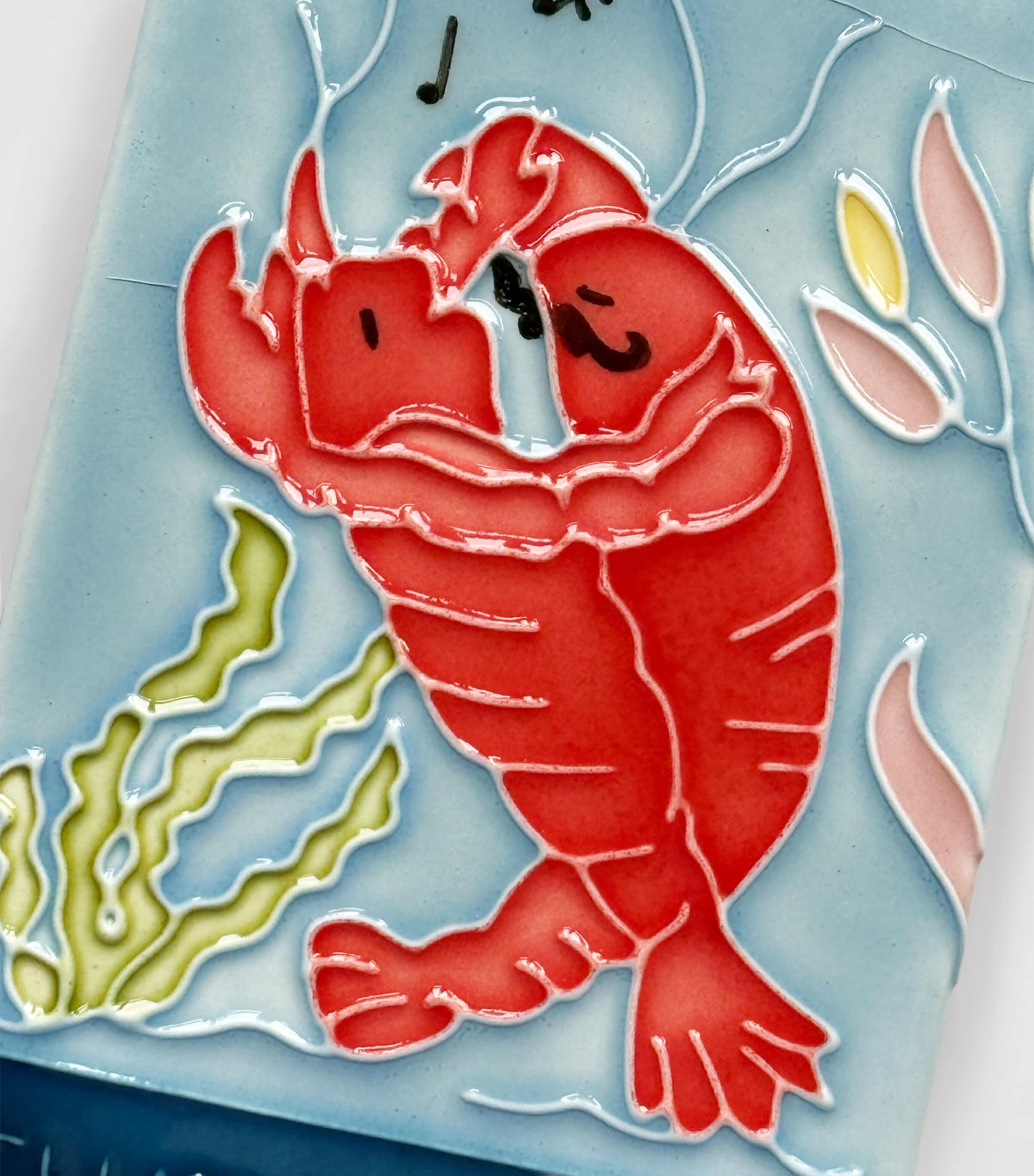 Jo Laing Ceramic Let’s Be Lobsters Matchbox Image 4