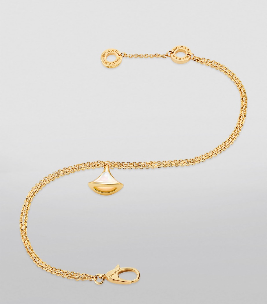 Yellow Gold and Mother-of-Pearl Divas' Dream Bracelet YELLOW GOLD Image 2