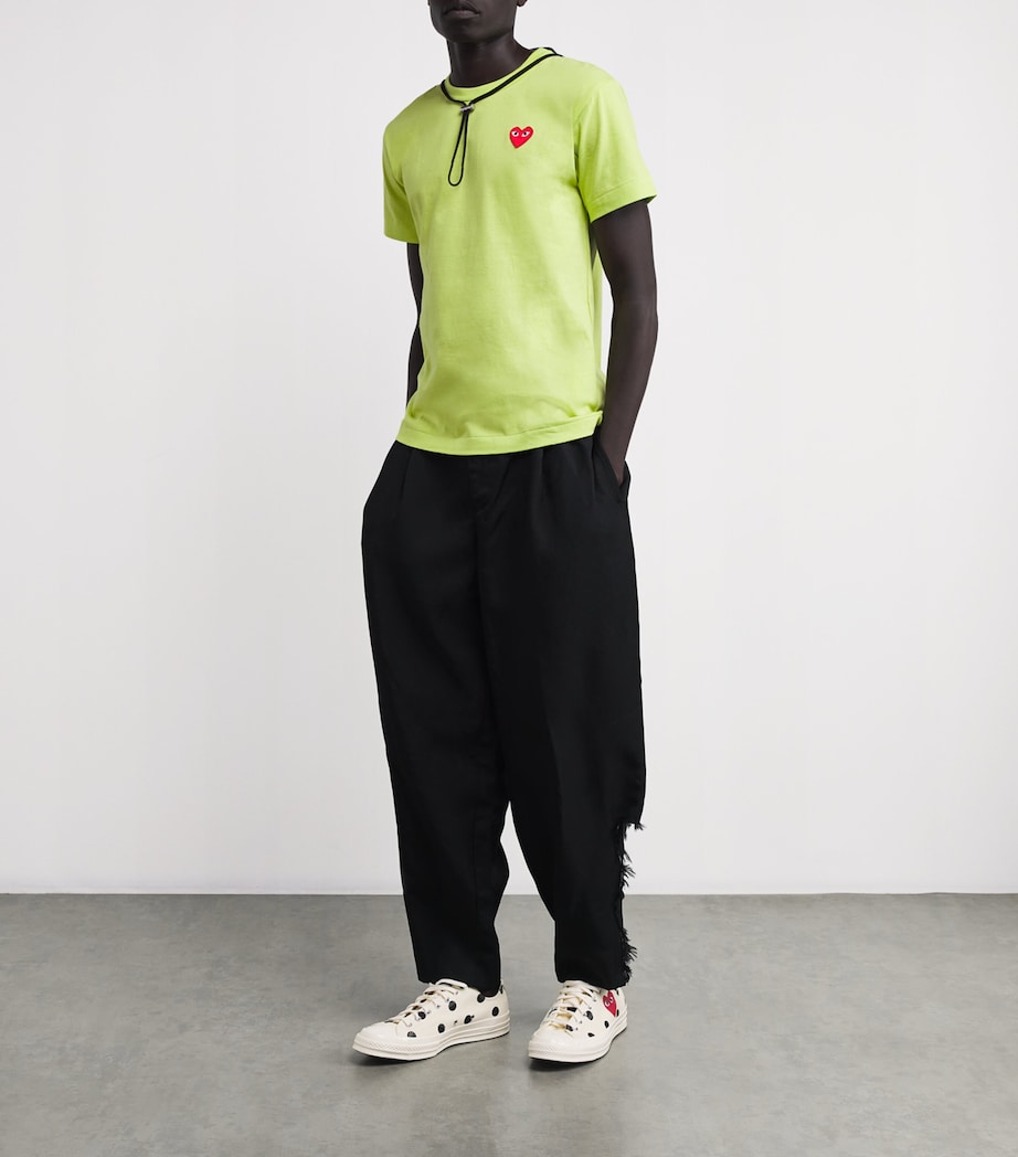 Heart Logo T-Shirt 2 - GREEN Image 2