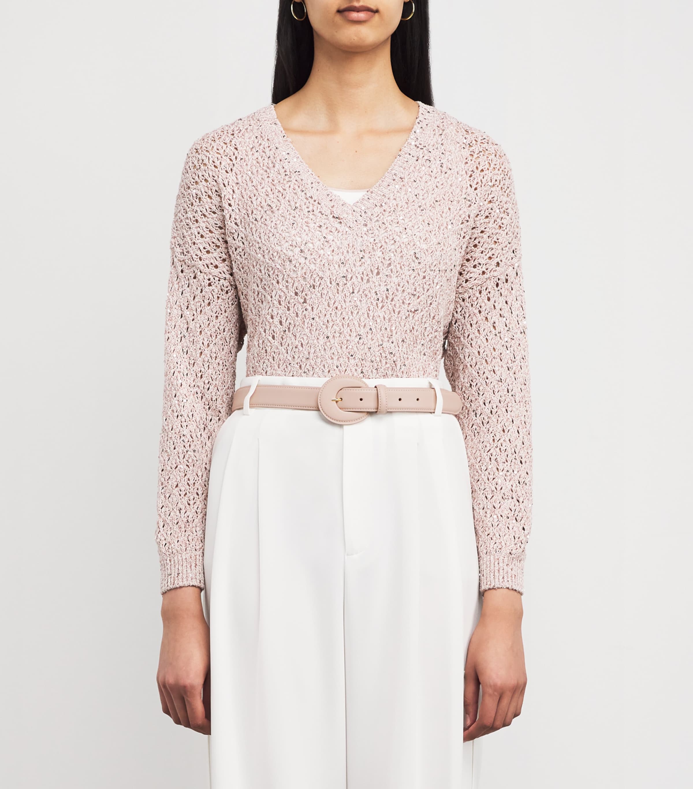 Leather Belt NUDE Image 2