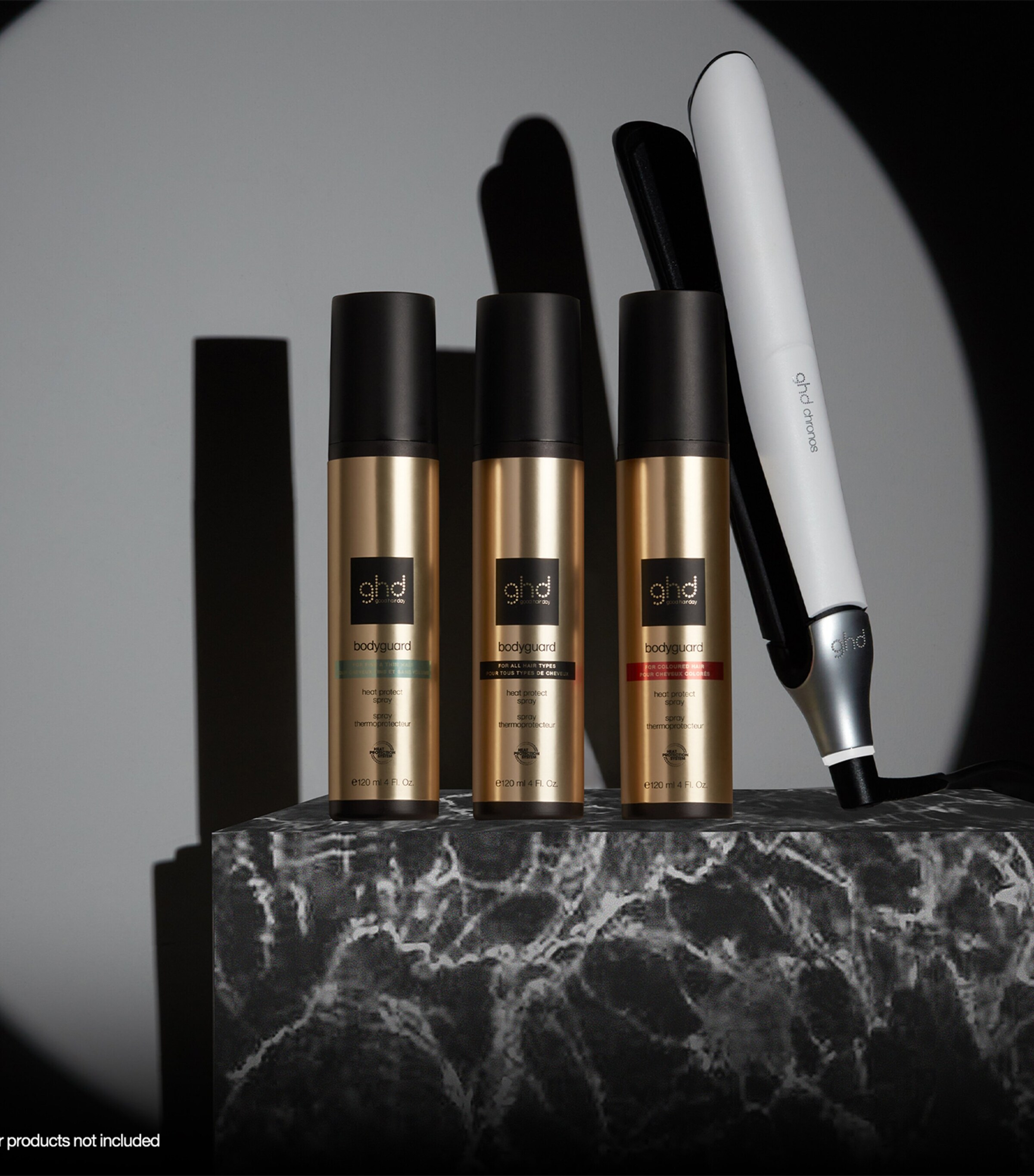 Bodyguard Heat Protectant Spray for Fine & Thin Hair (120ml) NO COLOUR Image 4