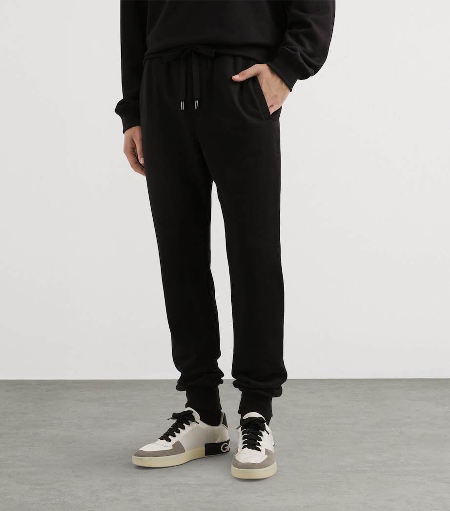 Cotton Logo Sweatpants N0000-BLACK Image 4