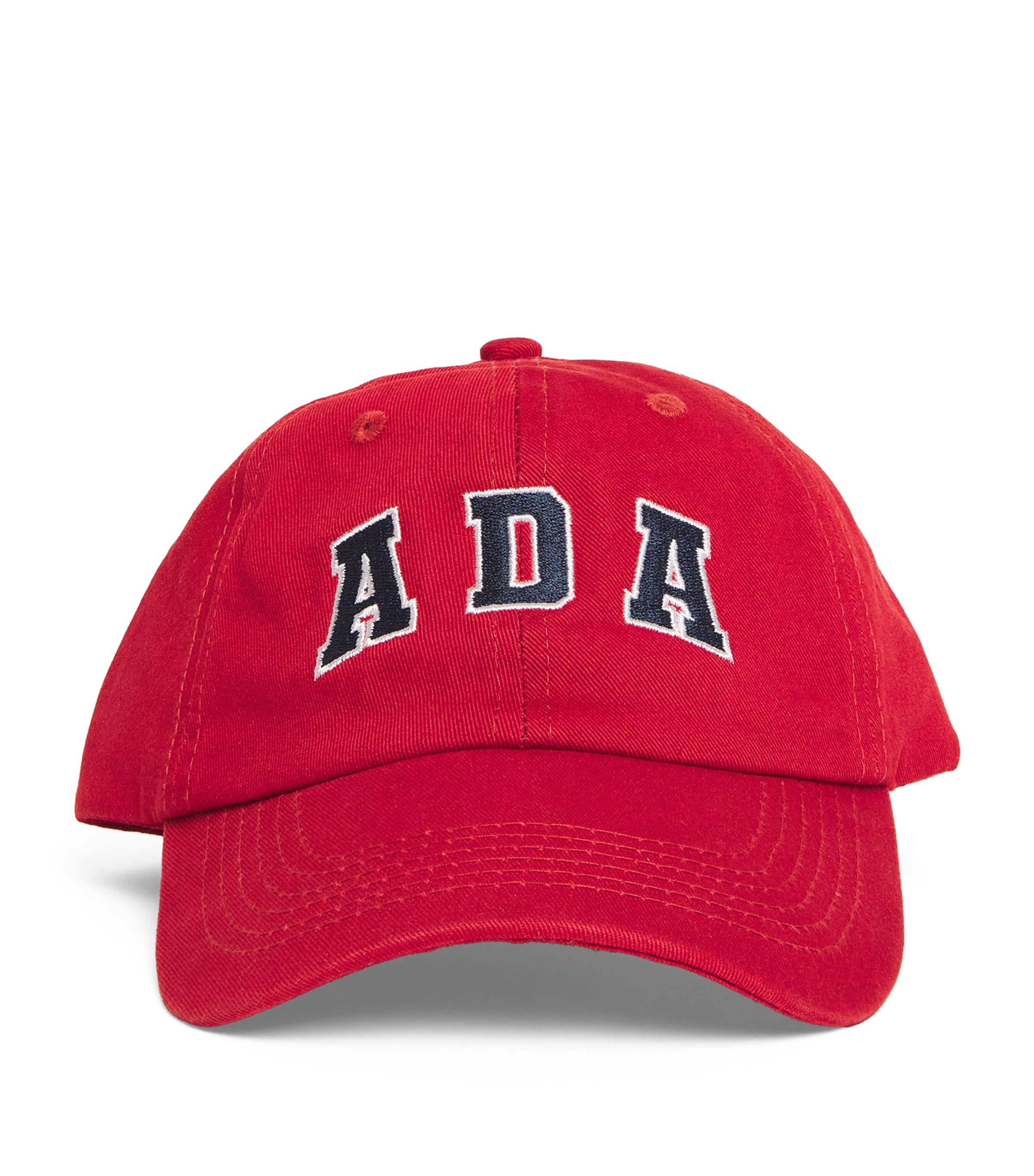 Shop Adanola Embroidered Logo Cap In Red