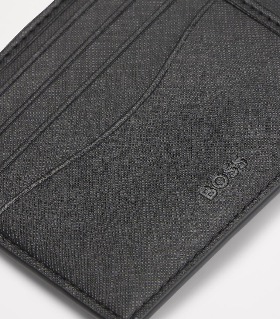 Leather Monogram Bifold Wallet 002 Image 4