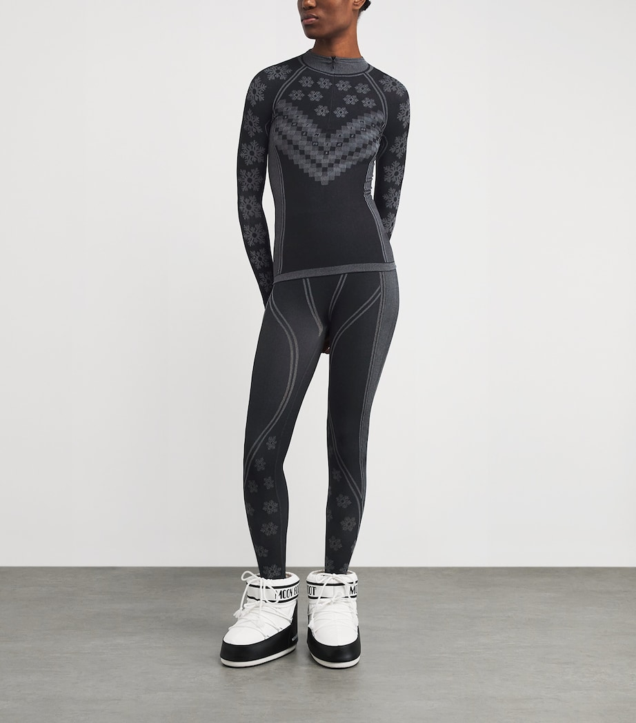 First Layers Half-Zip Top OBSIDIAN WNTR FRISLE Image 2