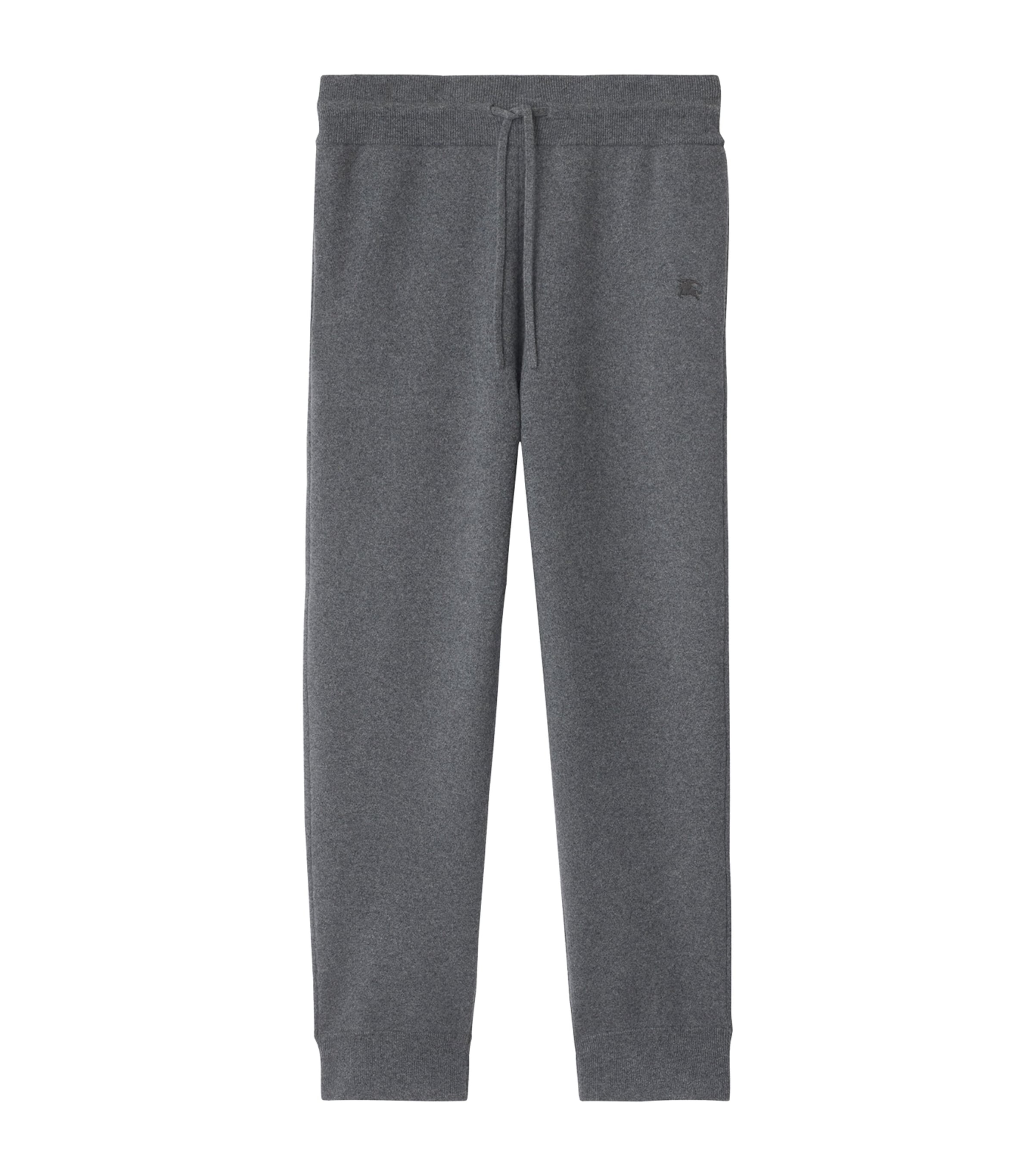 Cashmere-Blend Logo Sweatpants GREY Image 1