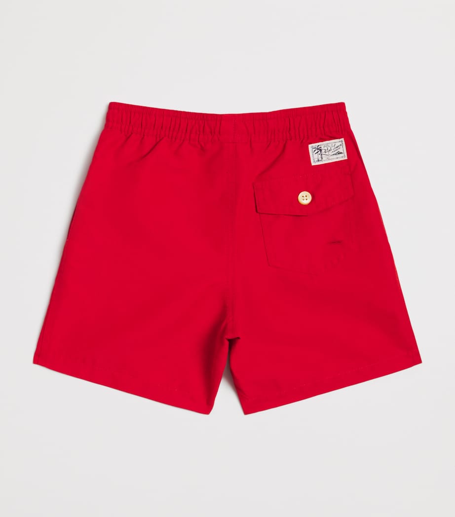 Polo Pony Swim Shorts (2-7 Years) RED Image 2