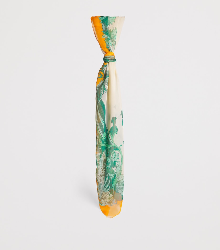 Silk Printed Scarf X0806 Image 3
