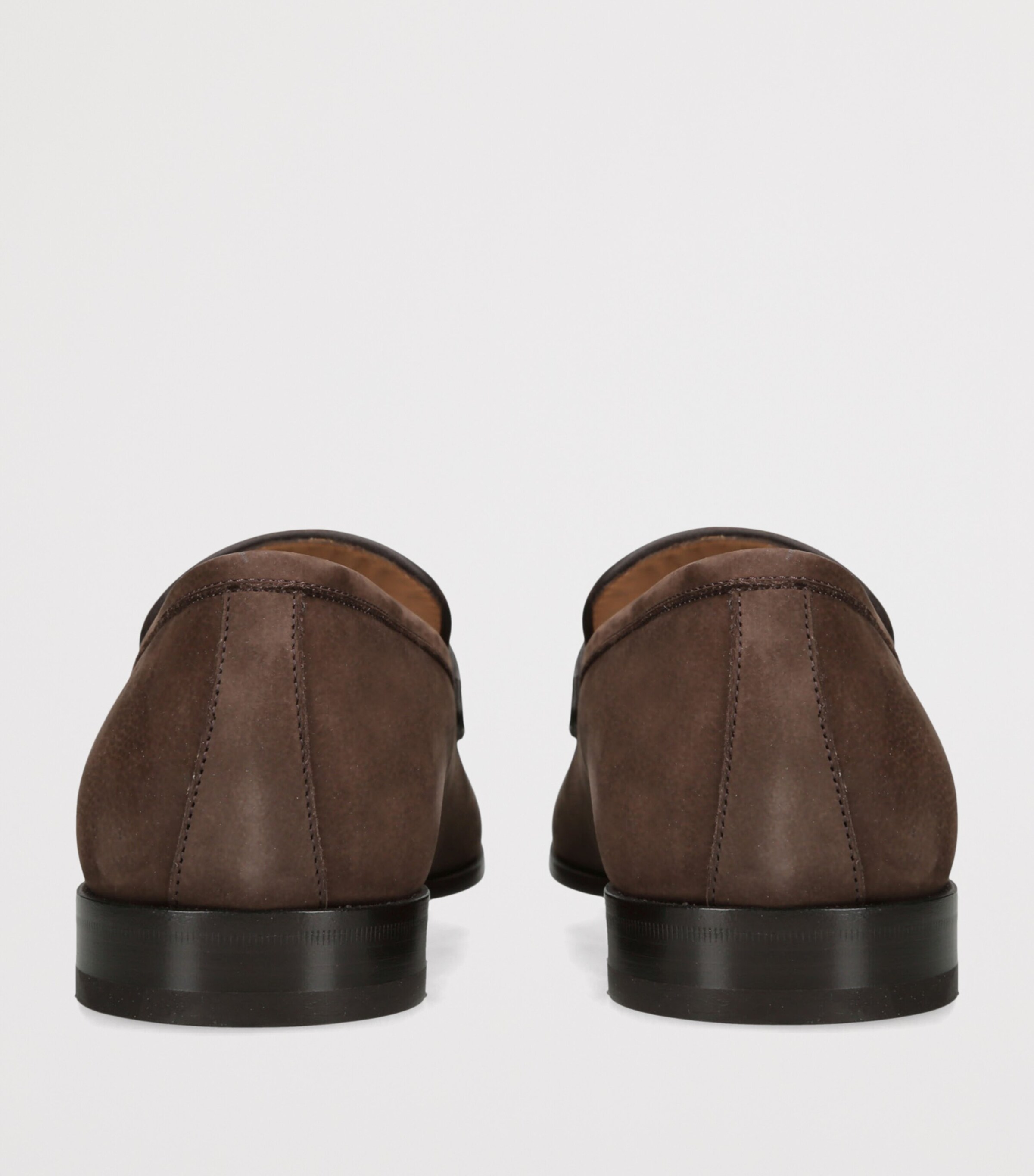 Salvatore Ferragamo Suede Balty Loafers Dark Brown Image 4