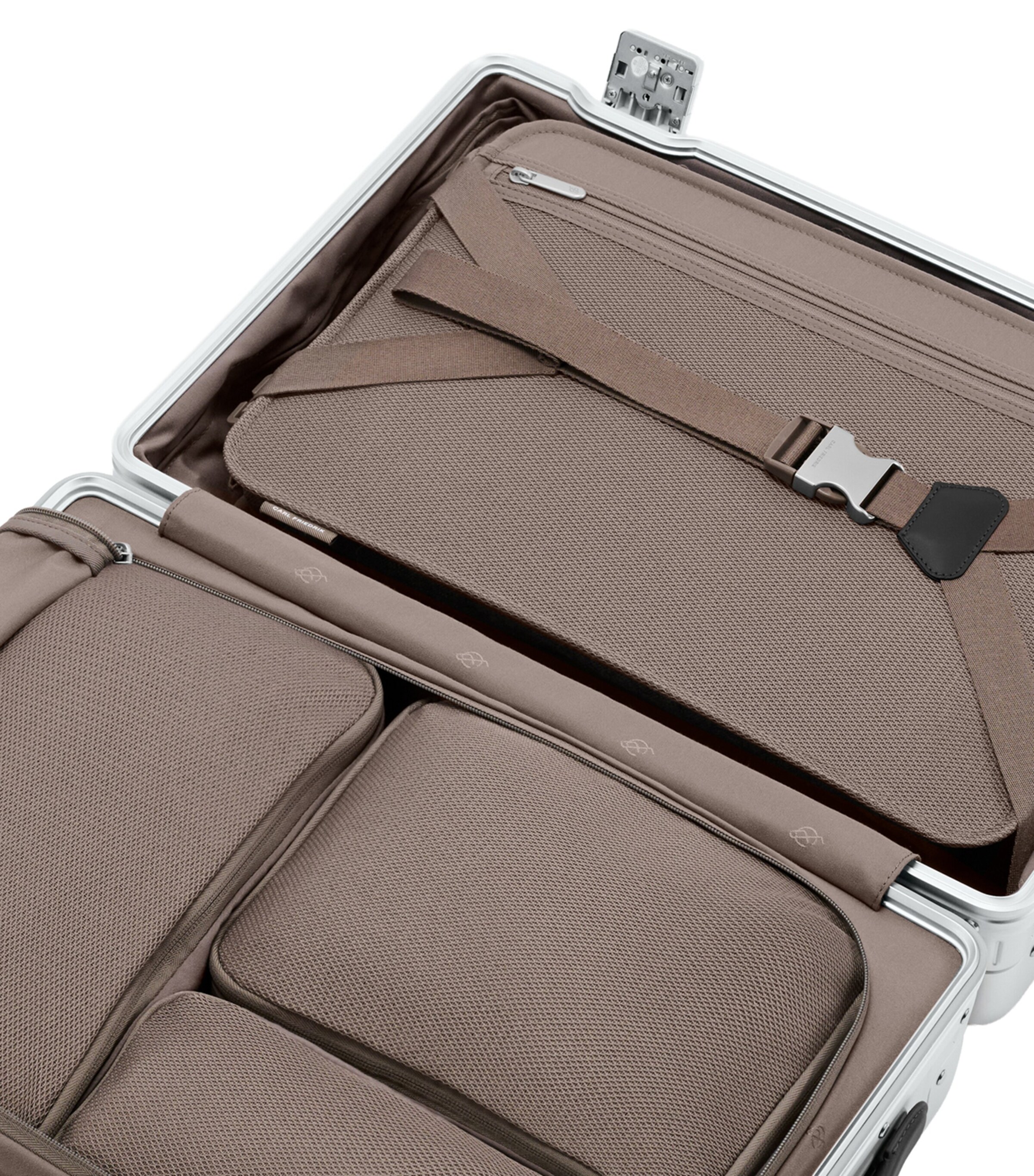 Carl Friedrik The Carry-On Suitcase (56cm) Black Image 9