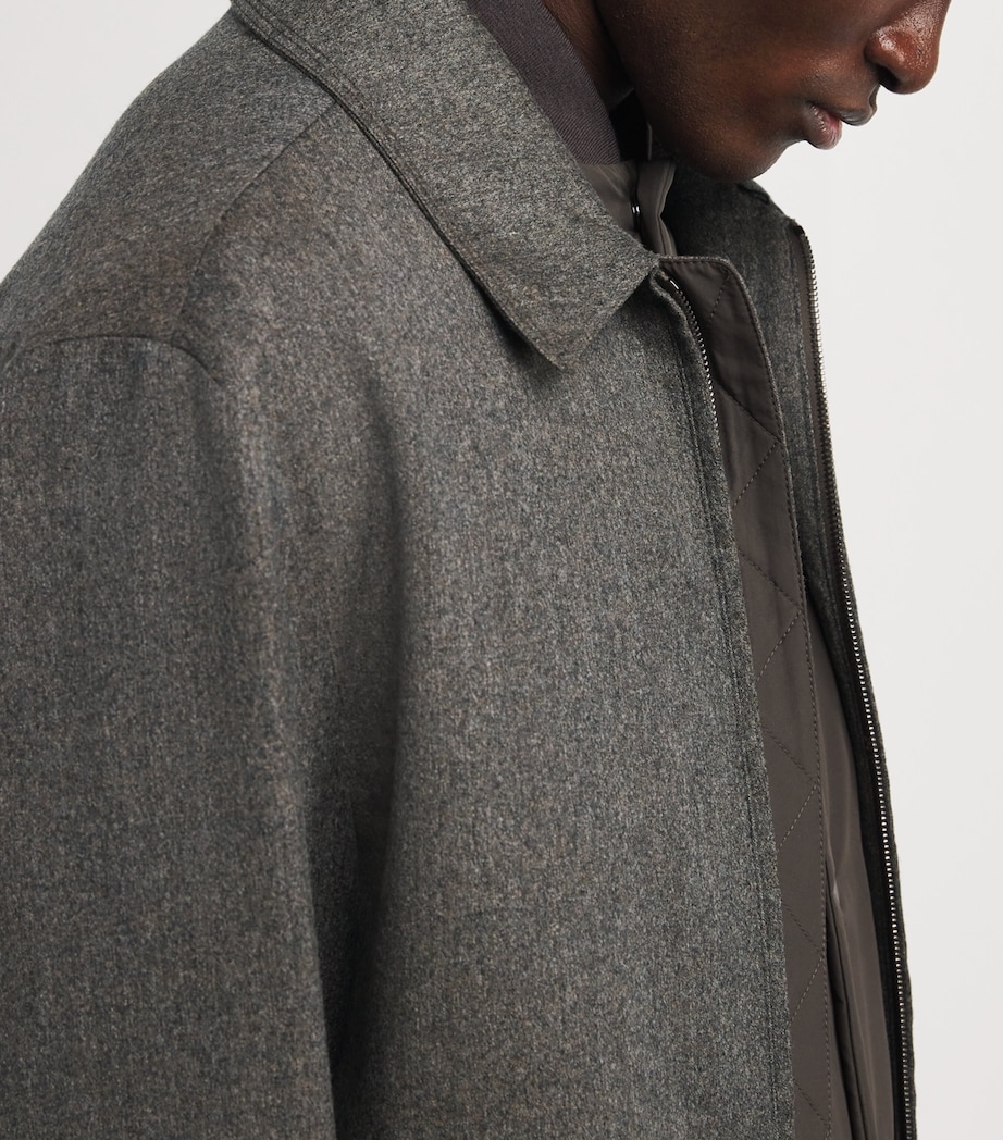 Fur-Collar Hybrid Jacket 701 Image 6