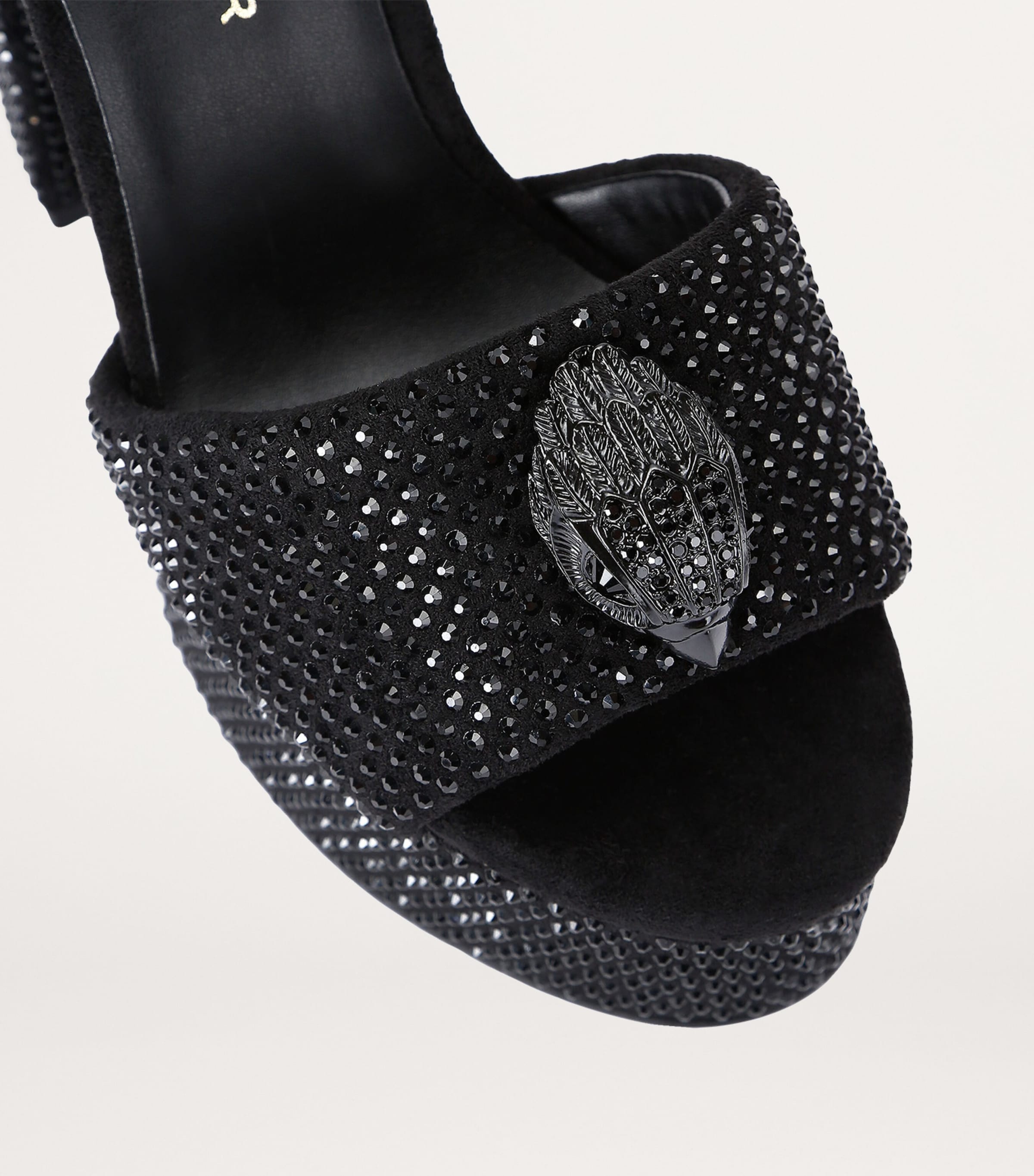Embellished Kensington Eagle Platform Sandals 125 BLK/OTHER Image 4