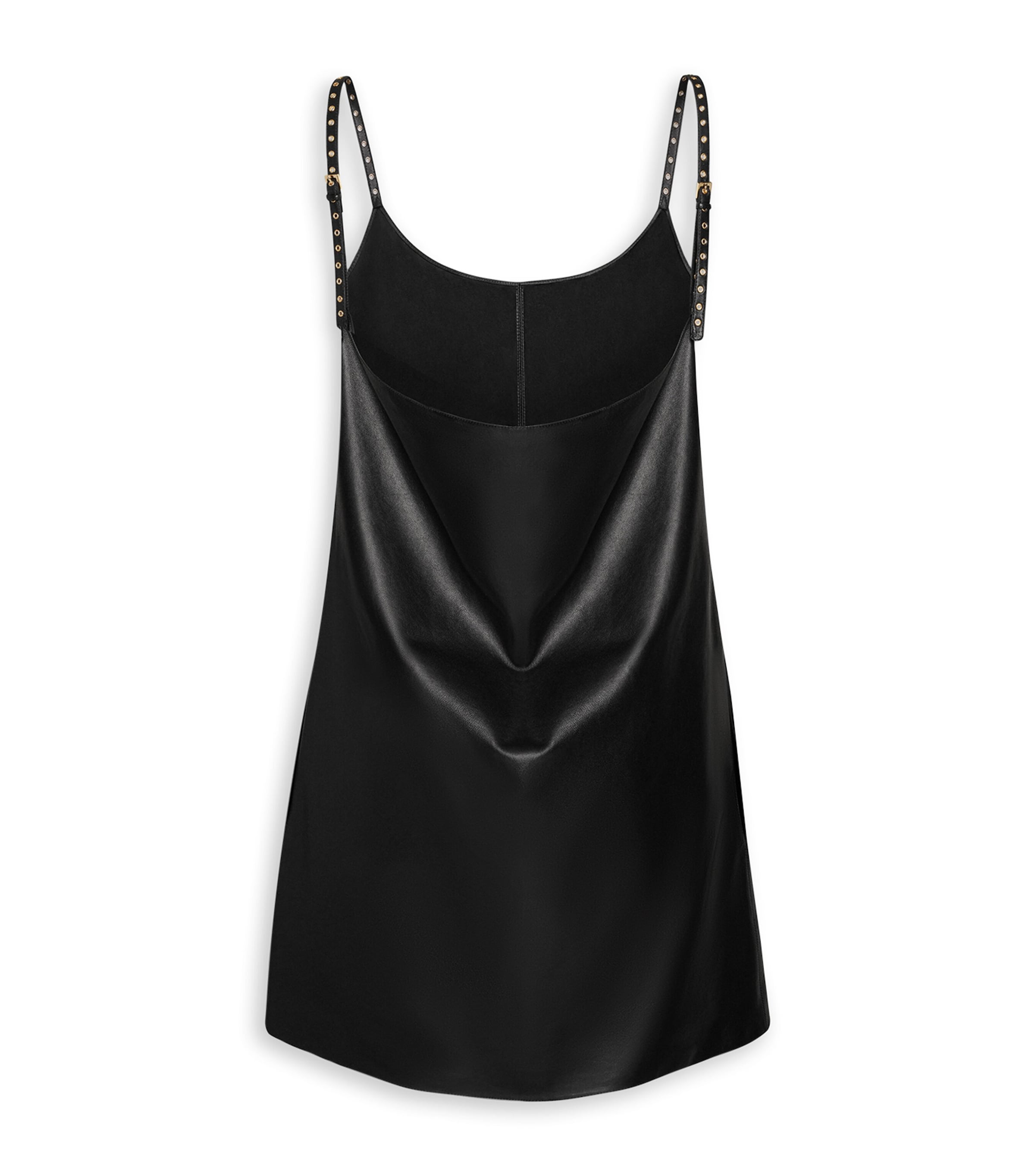Leather Mini Dress NOIR ALAIA Image 2