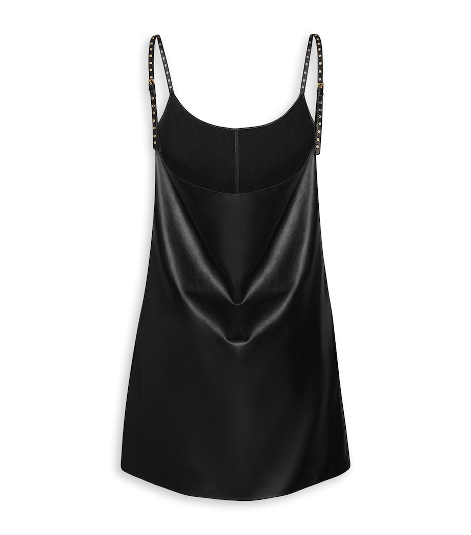 Leather Mini Dress NOIR ALAIA Image 2