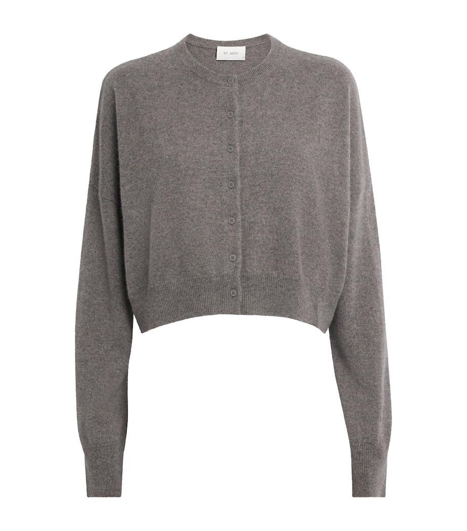 Cashmere Cropped Cardigan DOE Image 1