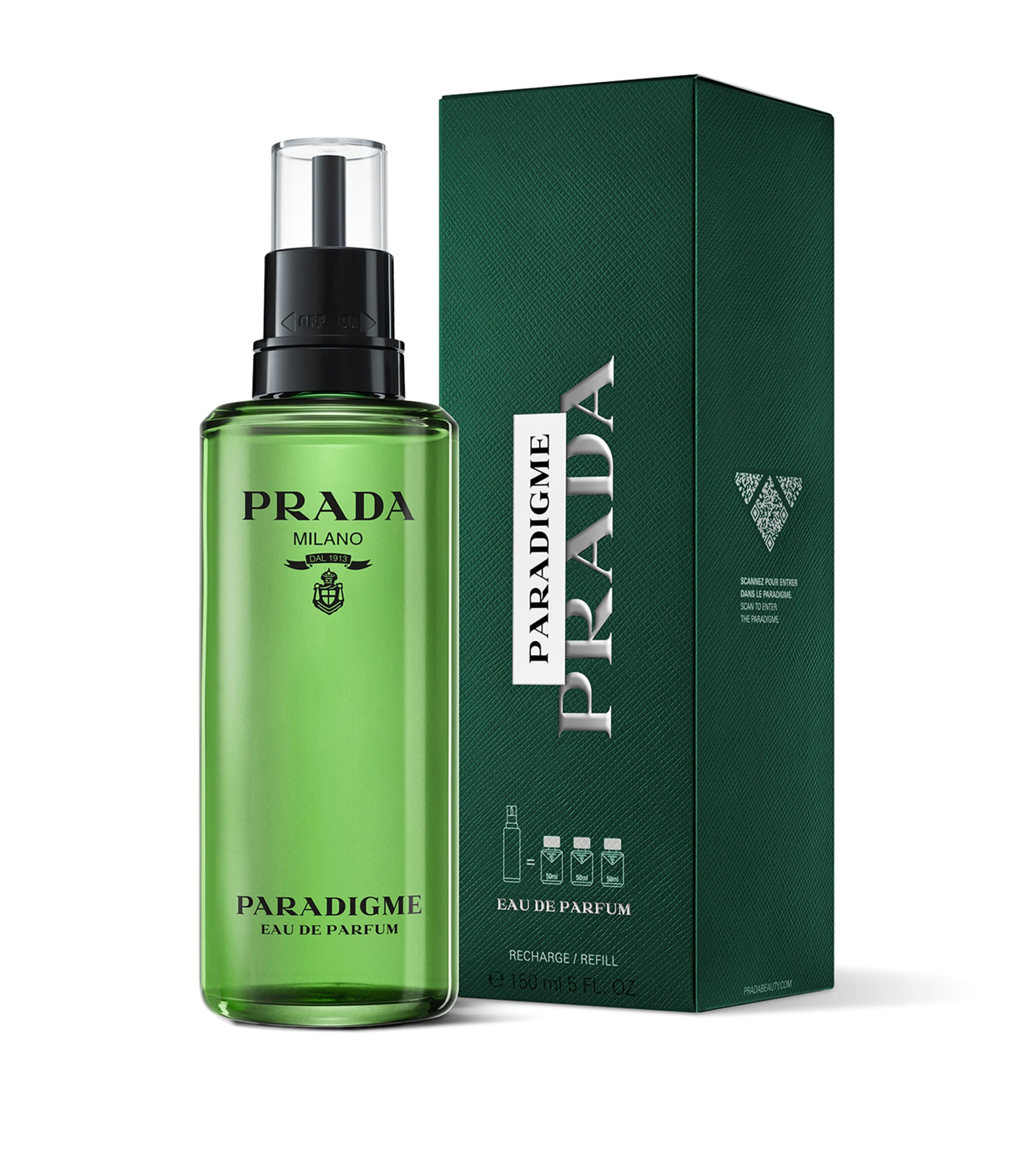 Prada Beauty Paradigme Eau de Parfum Refill (150ml) | Perfume | Mens Aftershave | Designers | Prada Beauty Prada Beauty Paradigme Eau de Parfum Refill (150ml) | Perfume | Mens Aftershave | Designers | Prada Beauty