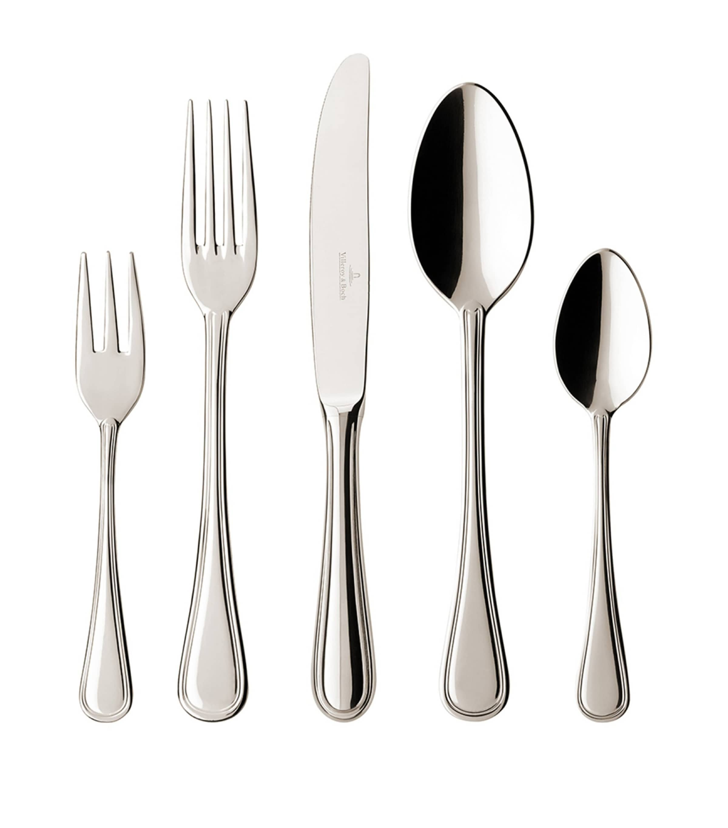 Villeroy & Boch Neufaden Merlemont 30-piece Cutlery Set In Silver