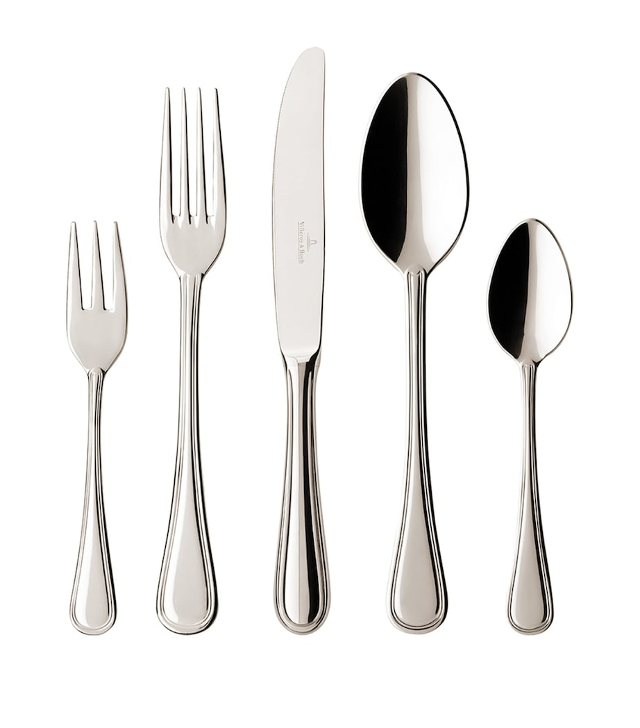 Villeroy & Boch Neufaden Merlemont 30-Piece Cutlery Set Silver Image 1