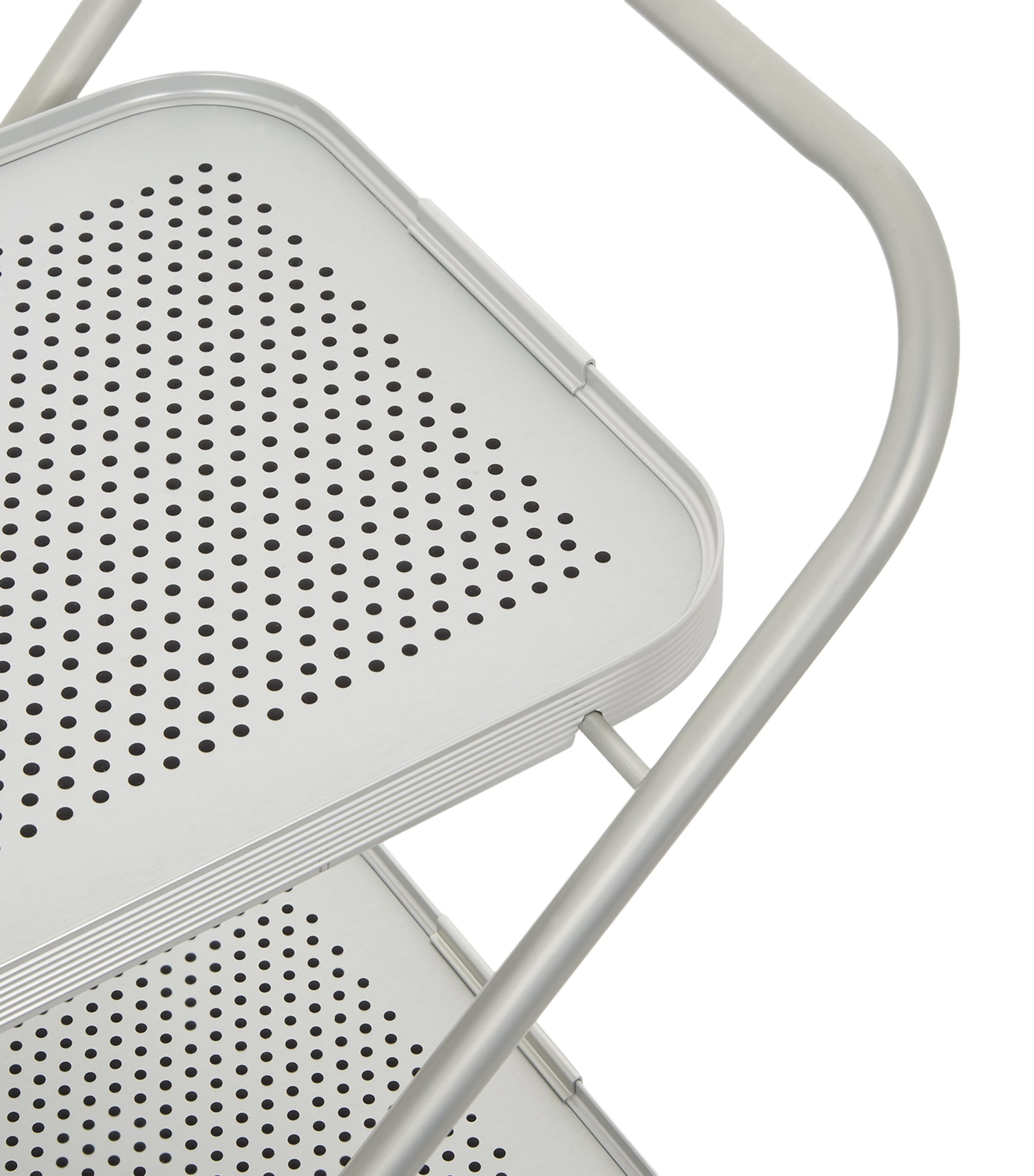 Two-Tier Serving Trolley SILVER Image 2