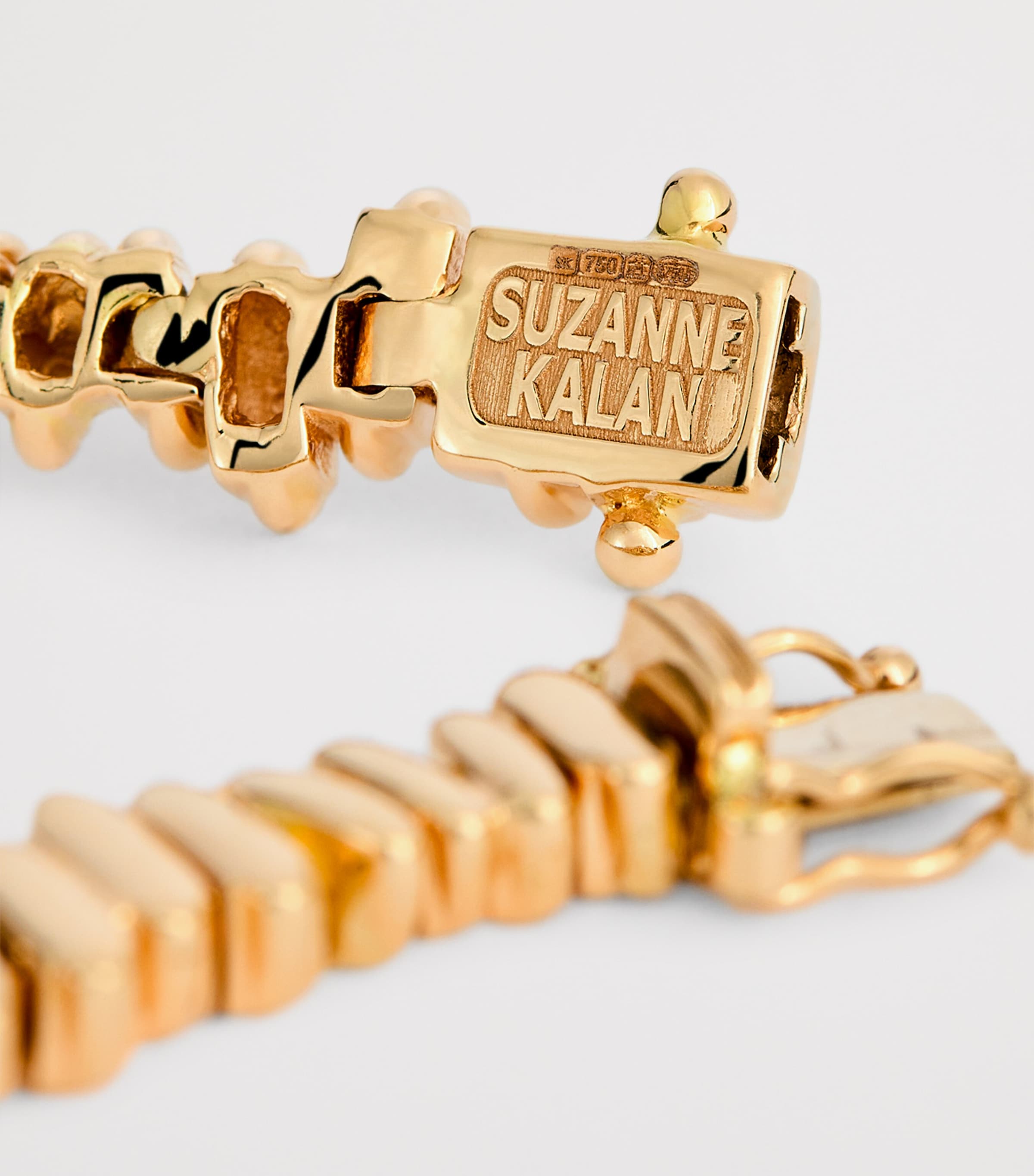 Rose Gold Golden Age Tennis Bracelet 18K RG Image 4