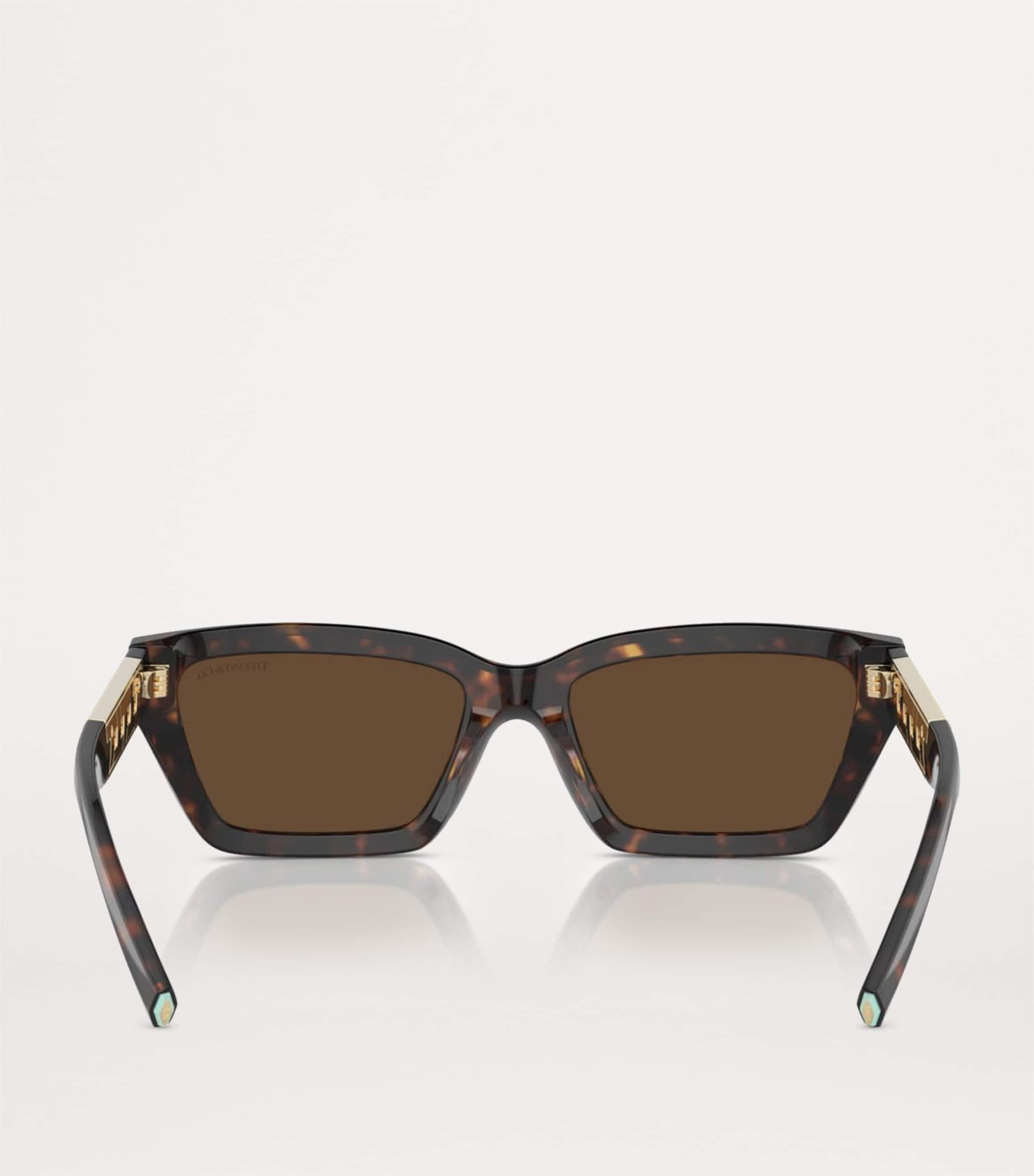 Acetate Rectangular Sunglasses 80153G Image 4