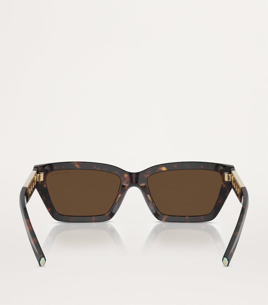 Acetate Rectangular Sunglasses 80153G Image 4