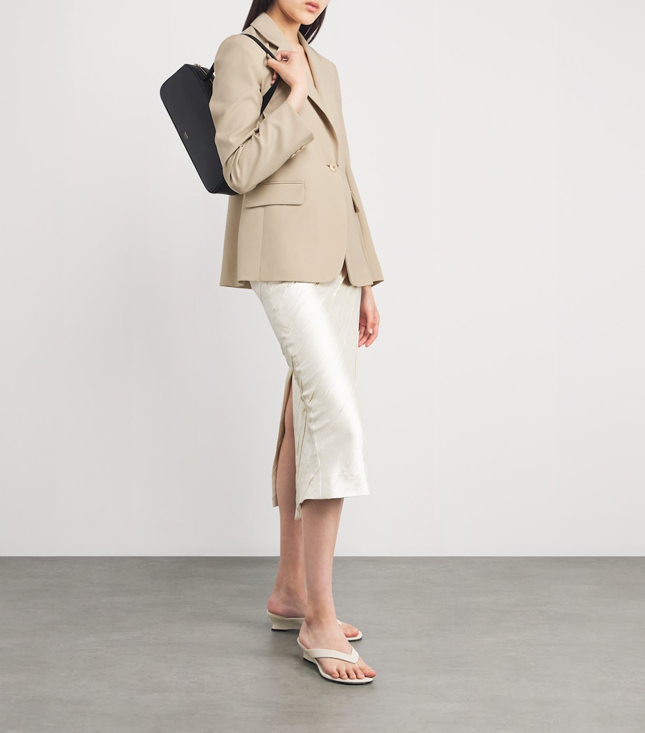 Virgin Wool Blazer BEIGE Image 2