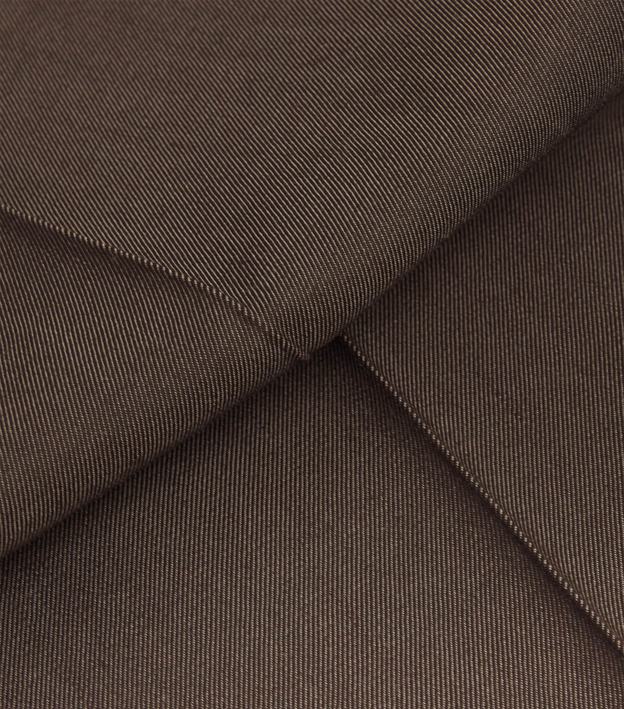 Max Mara Womens Wool Gabardine Drawstring Trousers Tobacco Image 5
