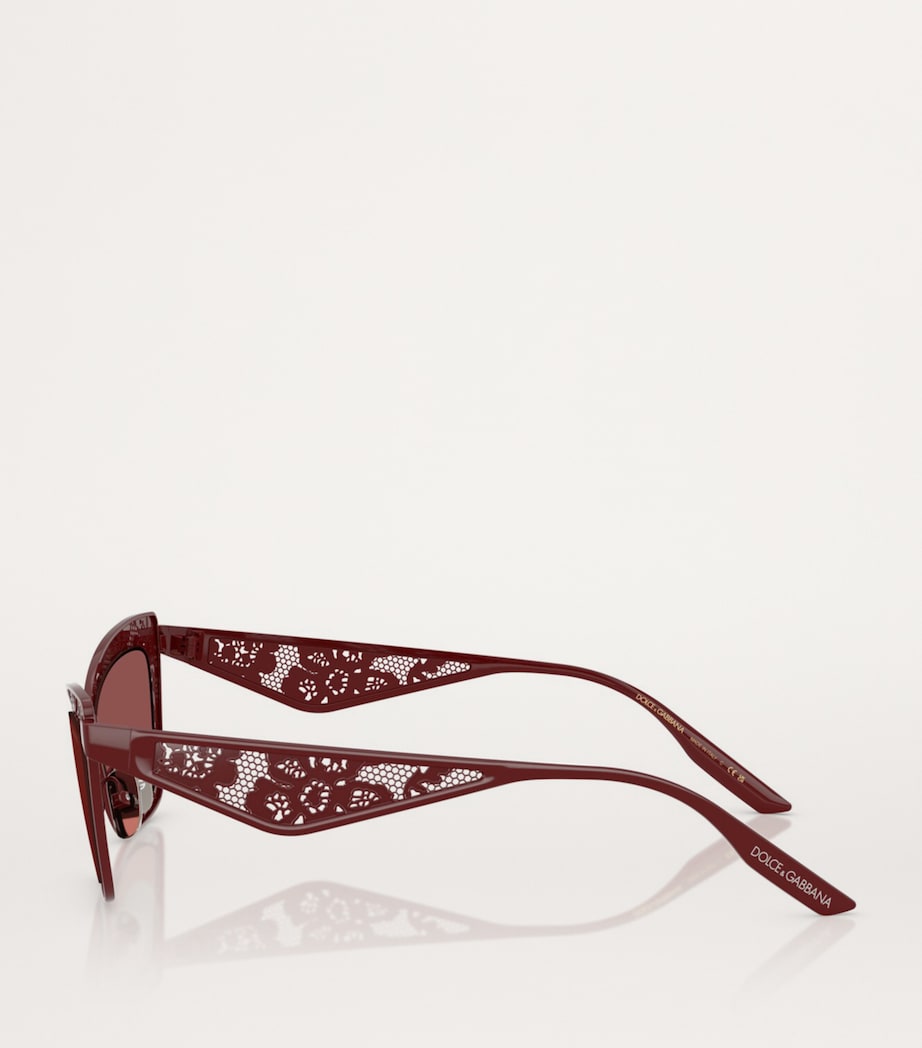 Dolce&Gabbana Steel Rectangular Sunglasses Image 3