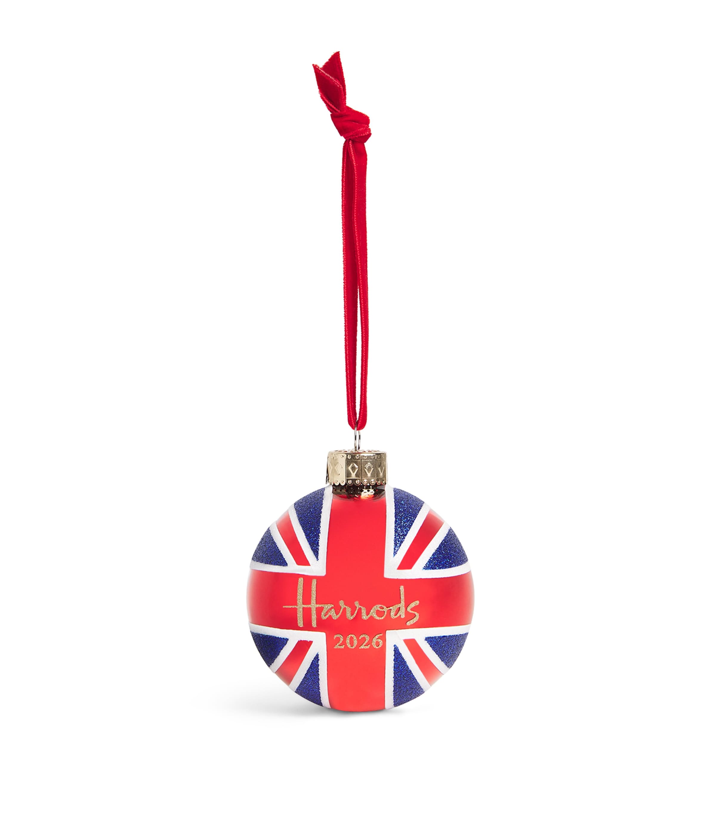 Harrods Union Jack 2026 Year Bauble Union Jack Image 1